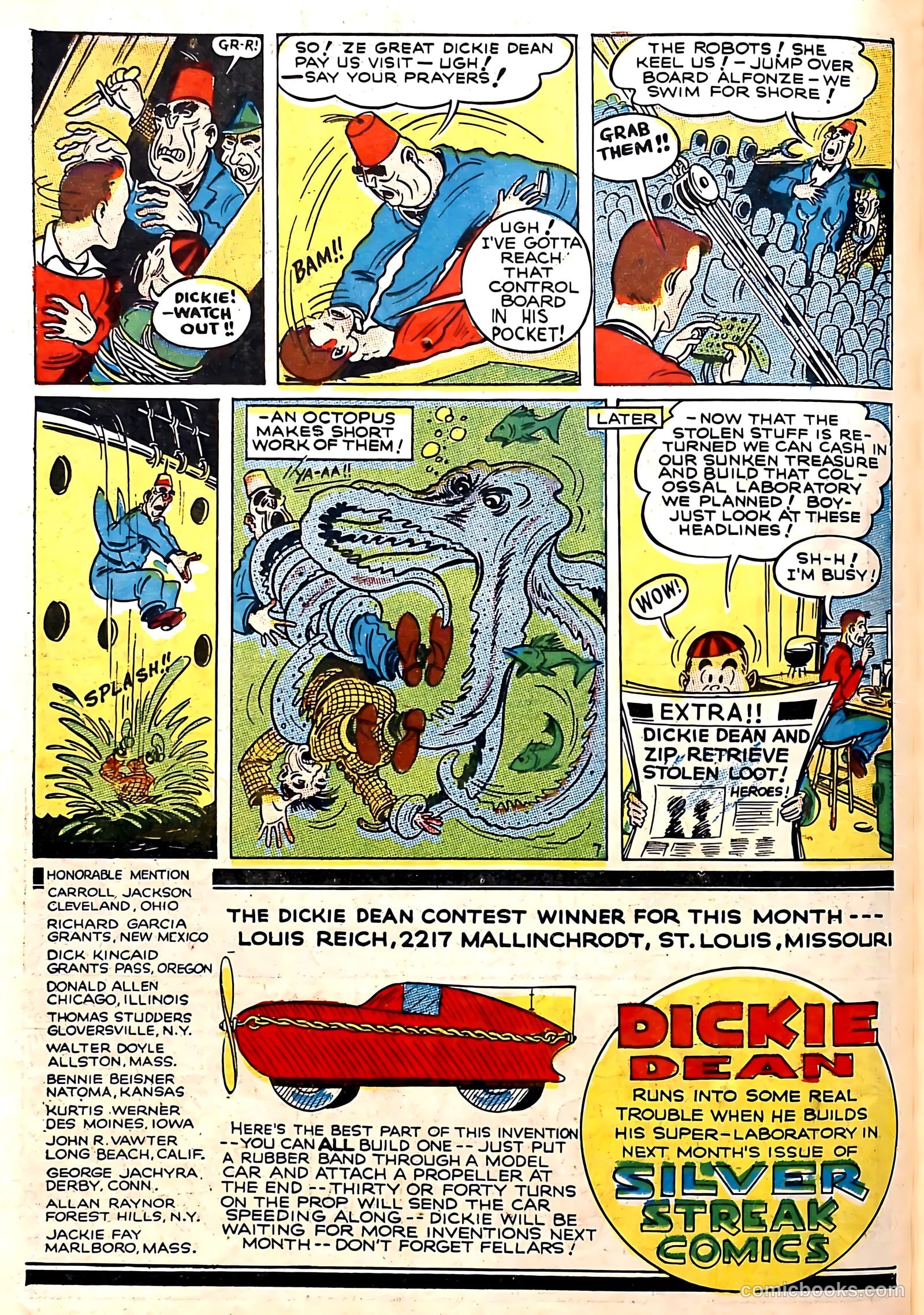 Silver Streak Comics #14 (1941) — page 45 of 63