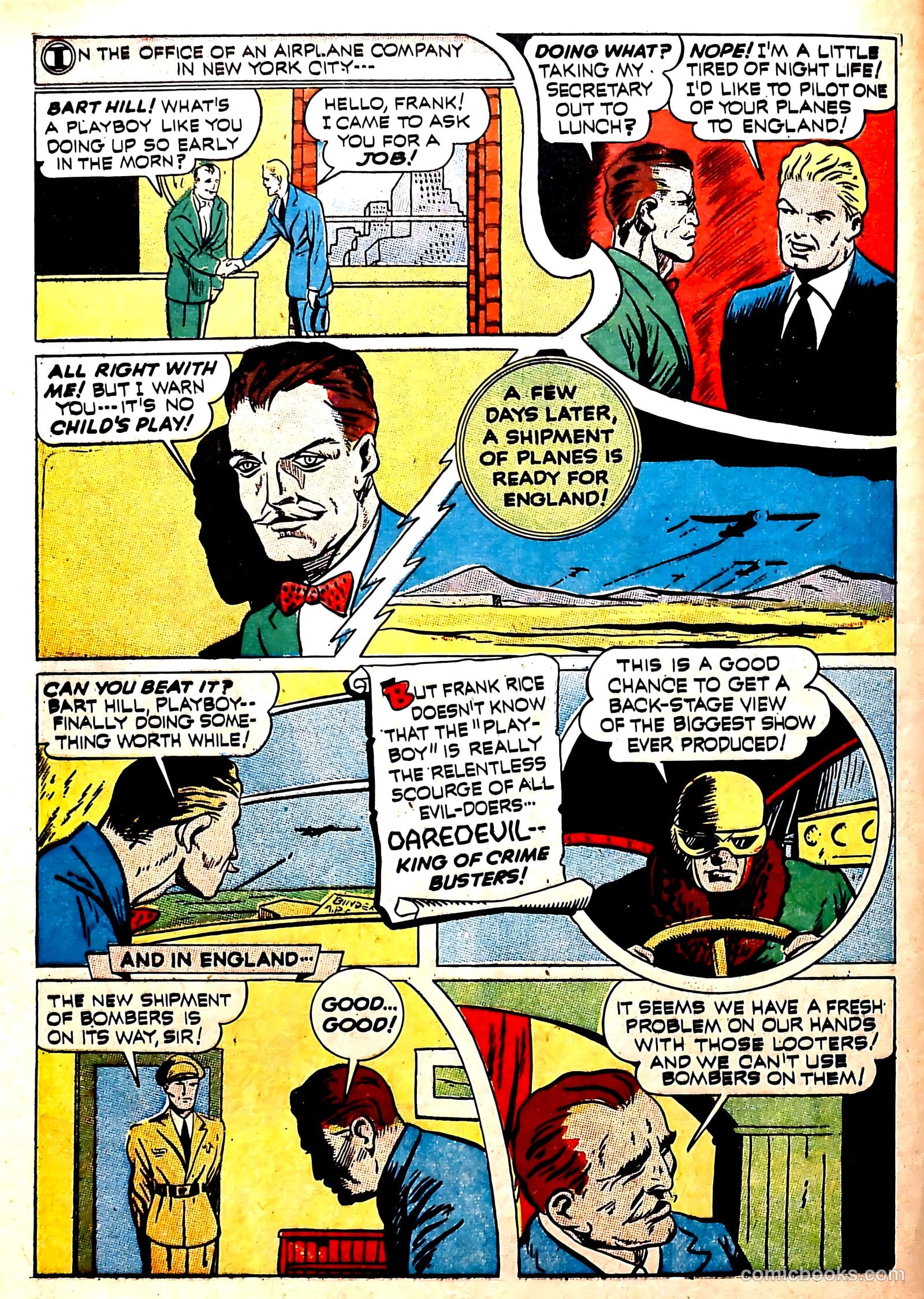Silver Streak Comics #14 (1941) — page 57 of 63
