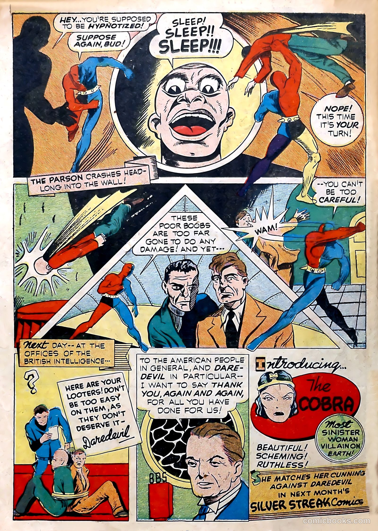 Silver Streak Comics #14 (1941) — page 61 of 63
