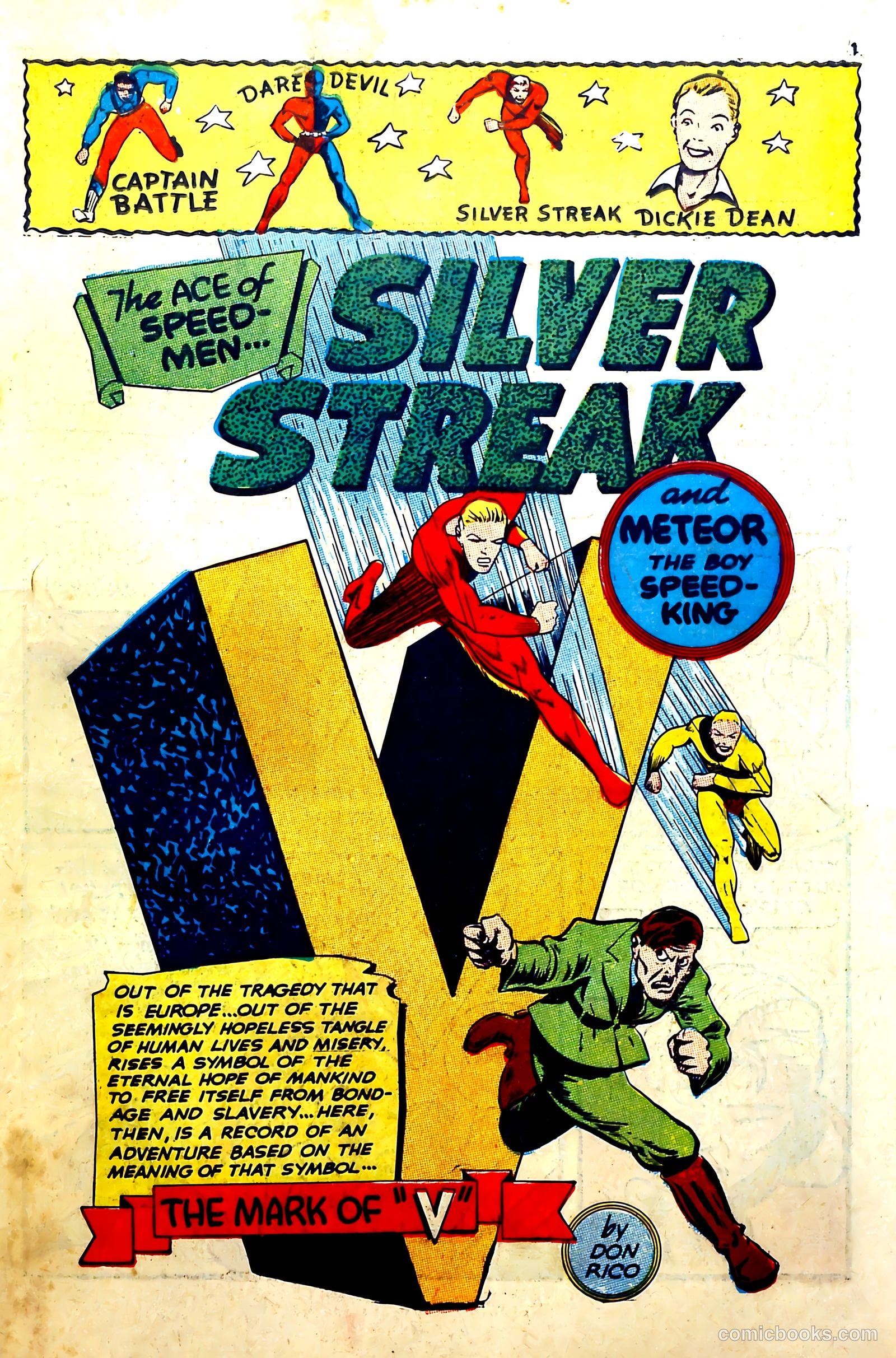 Silver Streak Comics #16 (1941) — page 2 of 65