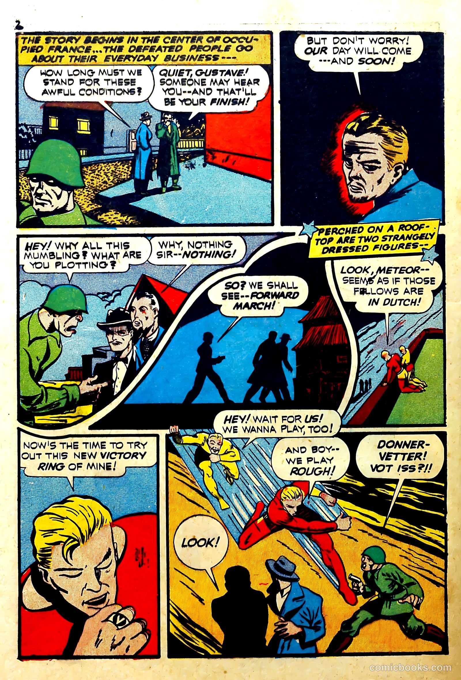 Silver Streak Comics #16 (1941) — page 3 of 65