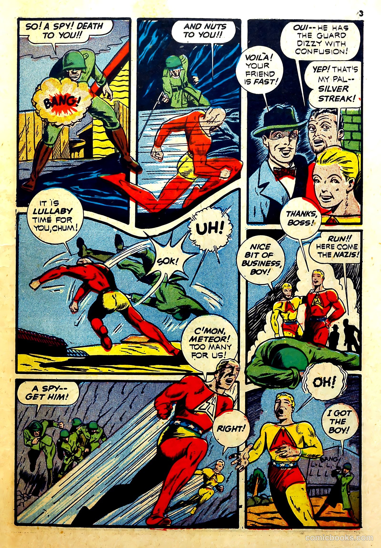 Silver Streak Comics #16 (1941) — page 4 of 65