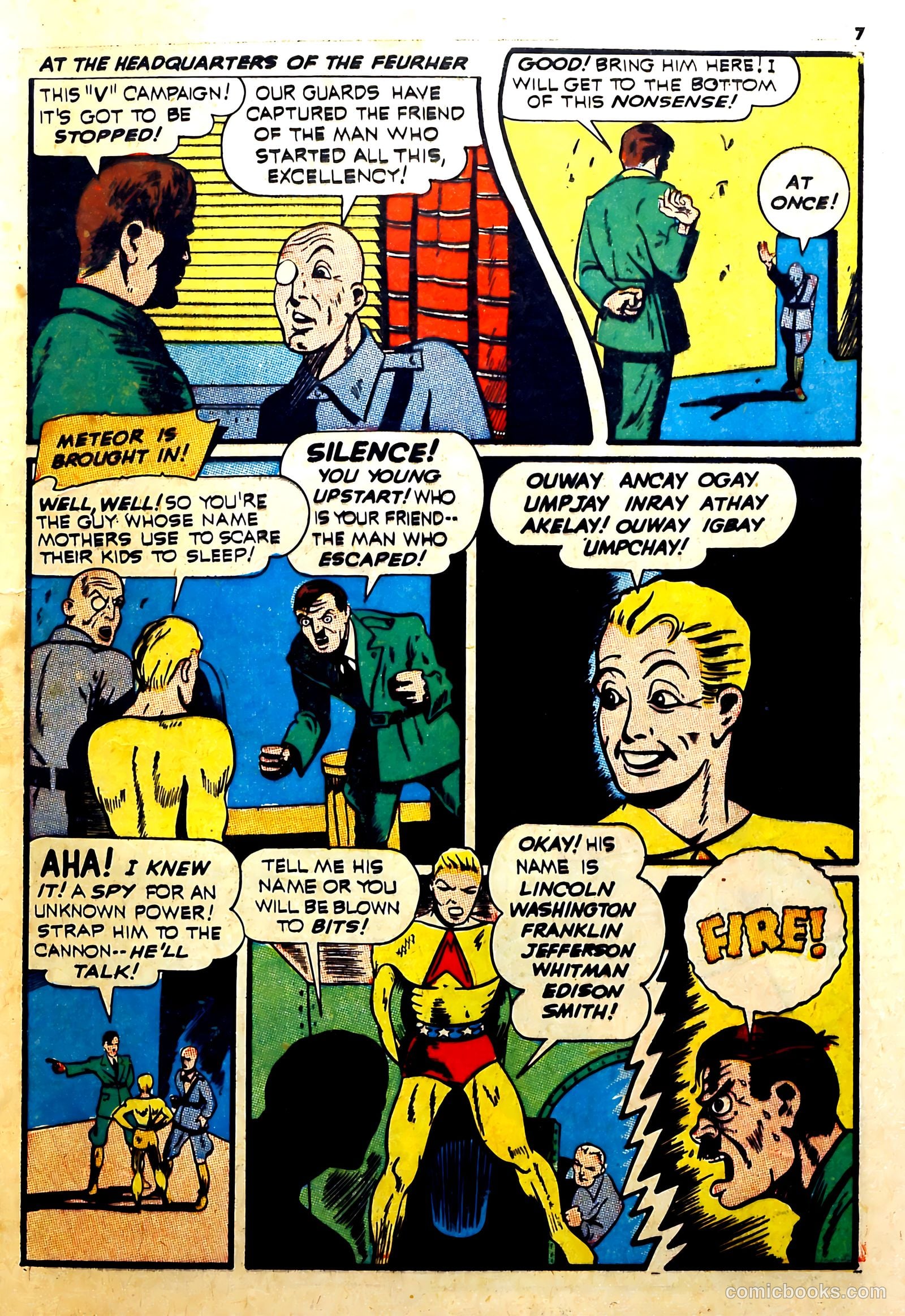 Silver Streak Comics #16 (1941) — page 8 of 65