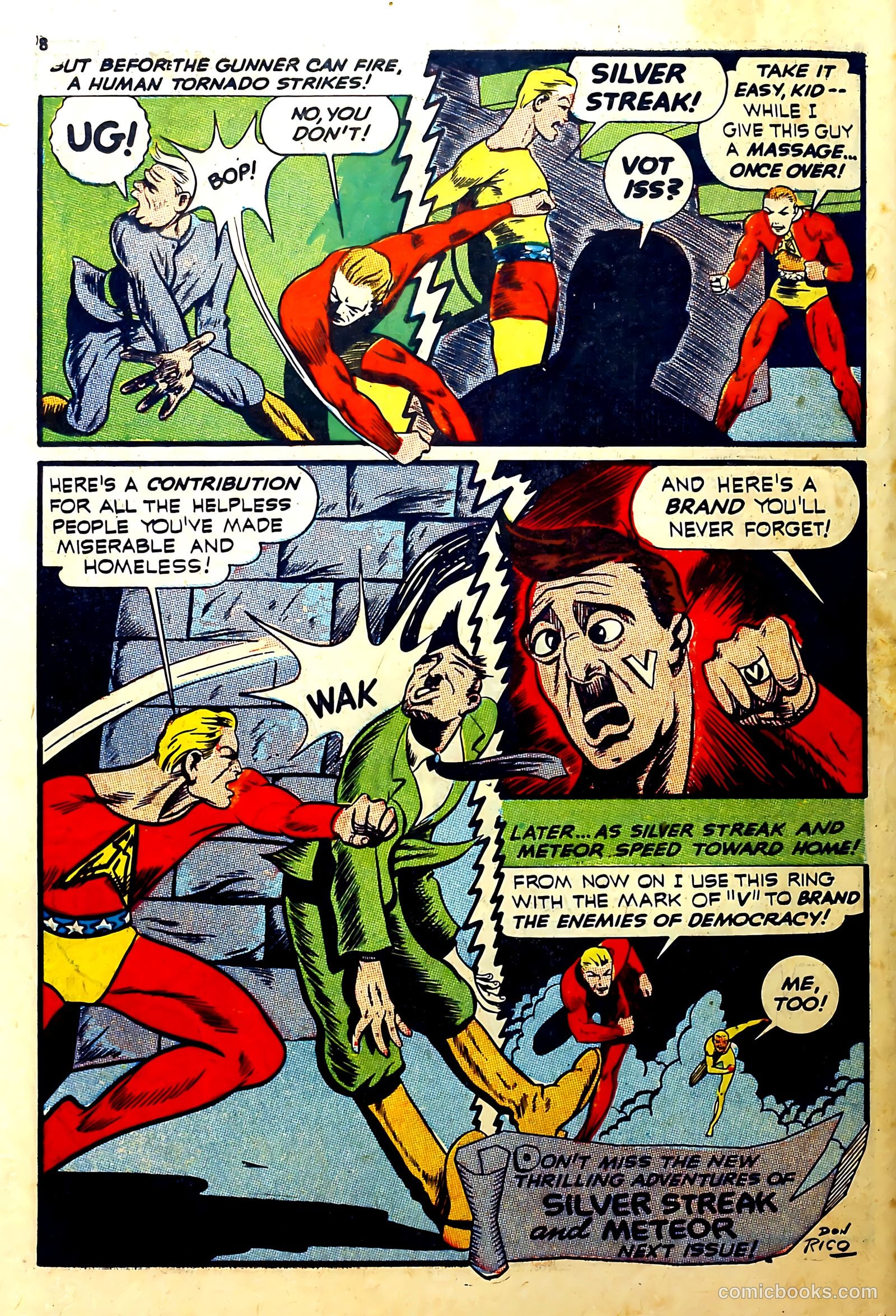 Silver Streak Comics #16 (1941) — page 9 of 65