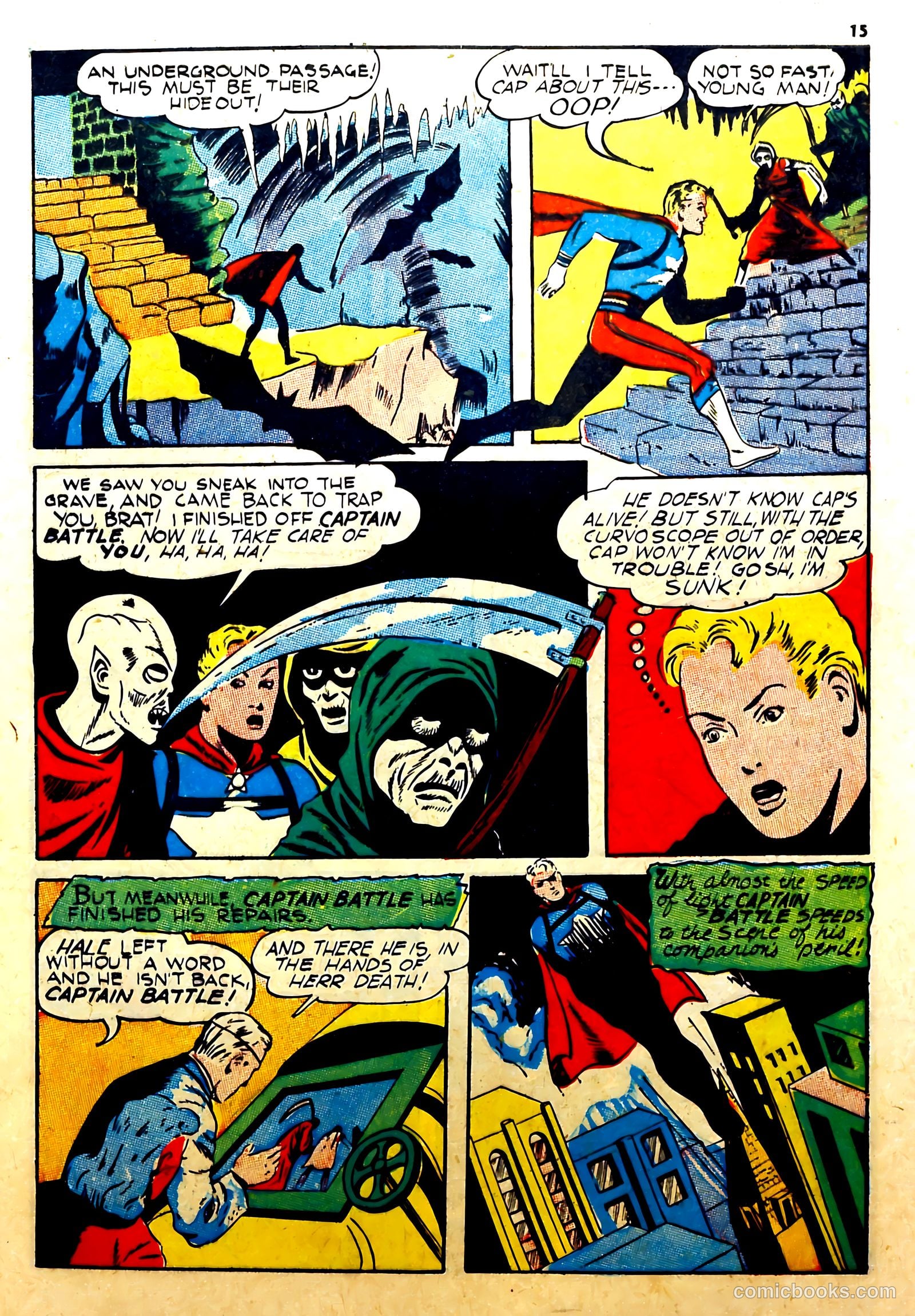 Silver Streak Comics #16 (1941) — page 16 of 65