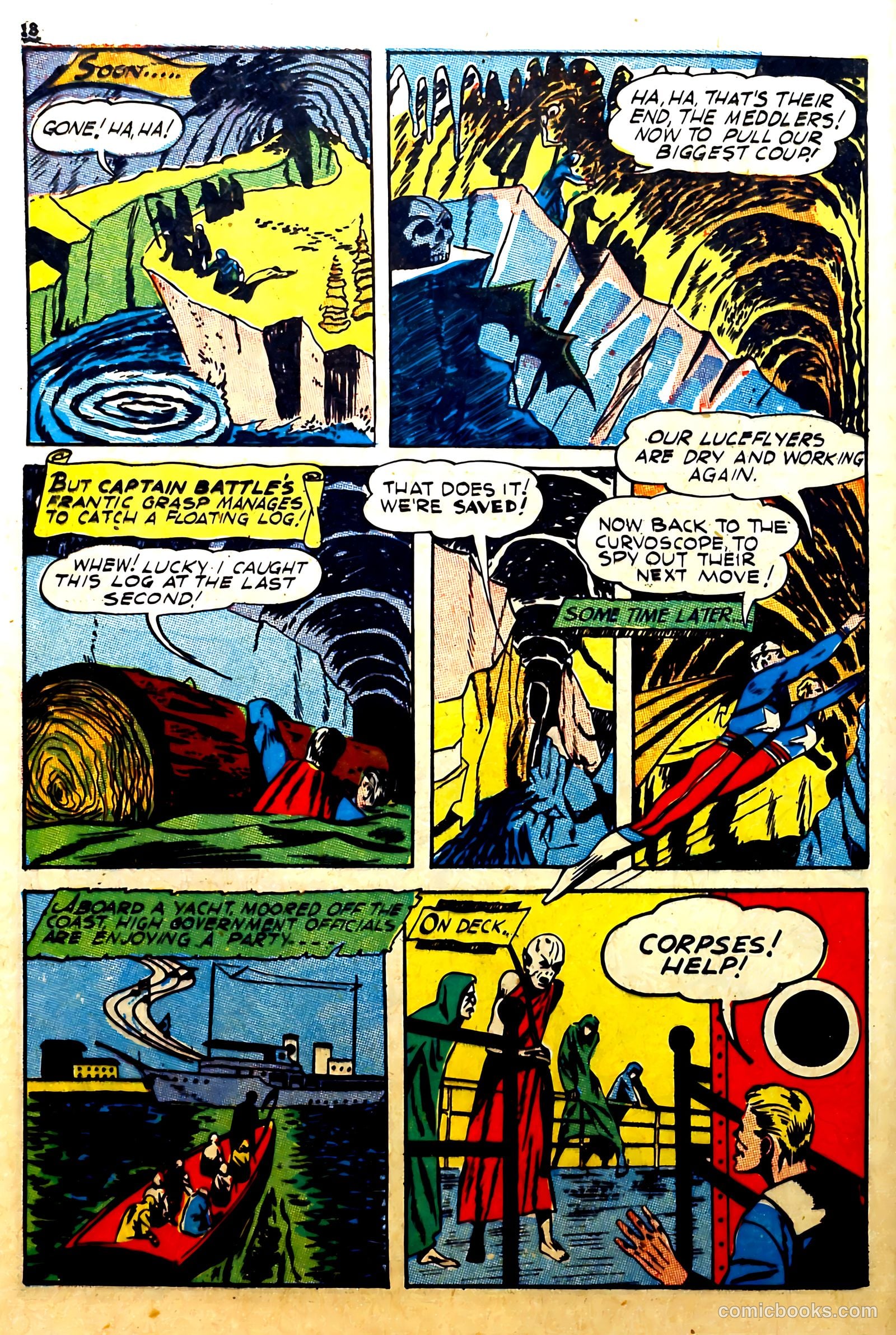 Silver Streak Comics #16 (1941) — page 19 of 65