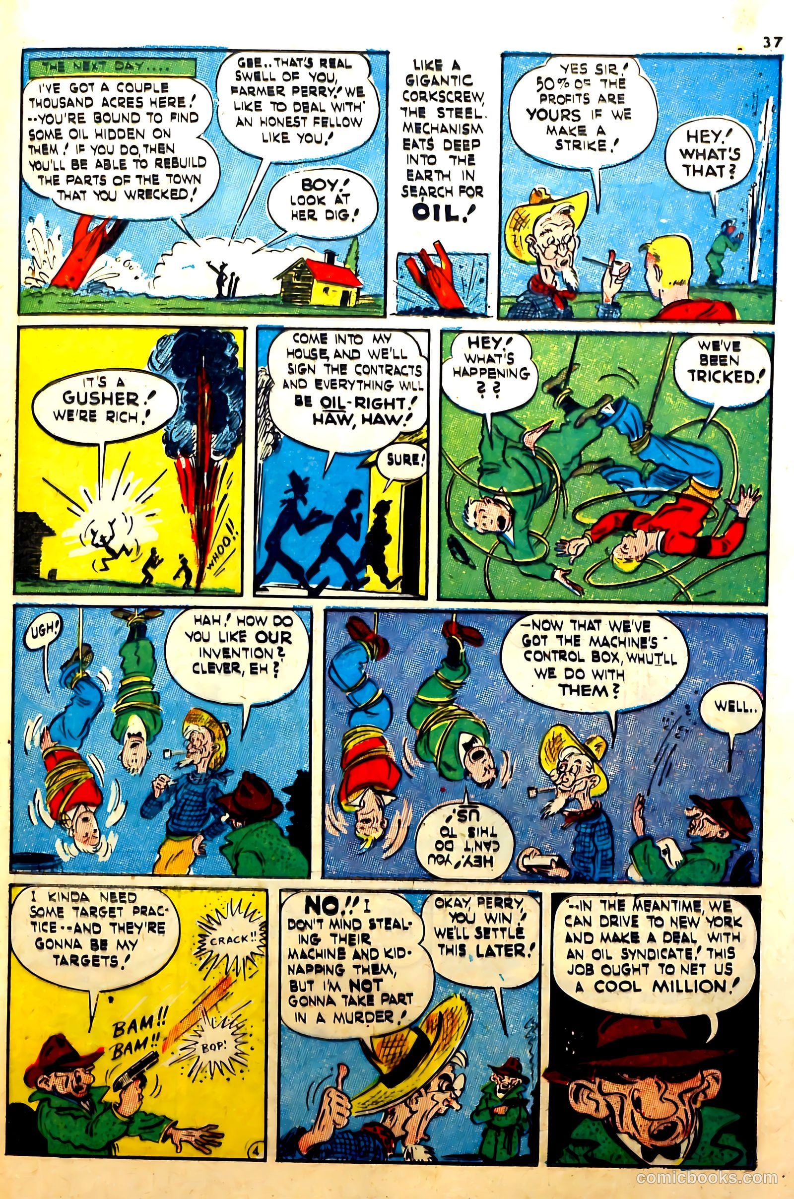 Silver Streak Comics #16 (1941) — page 37 of 65