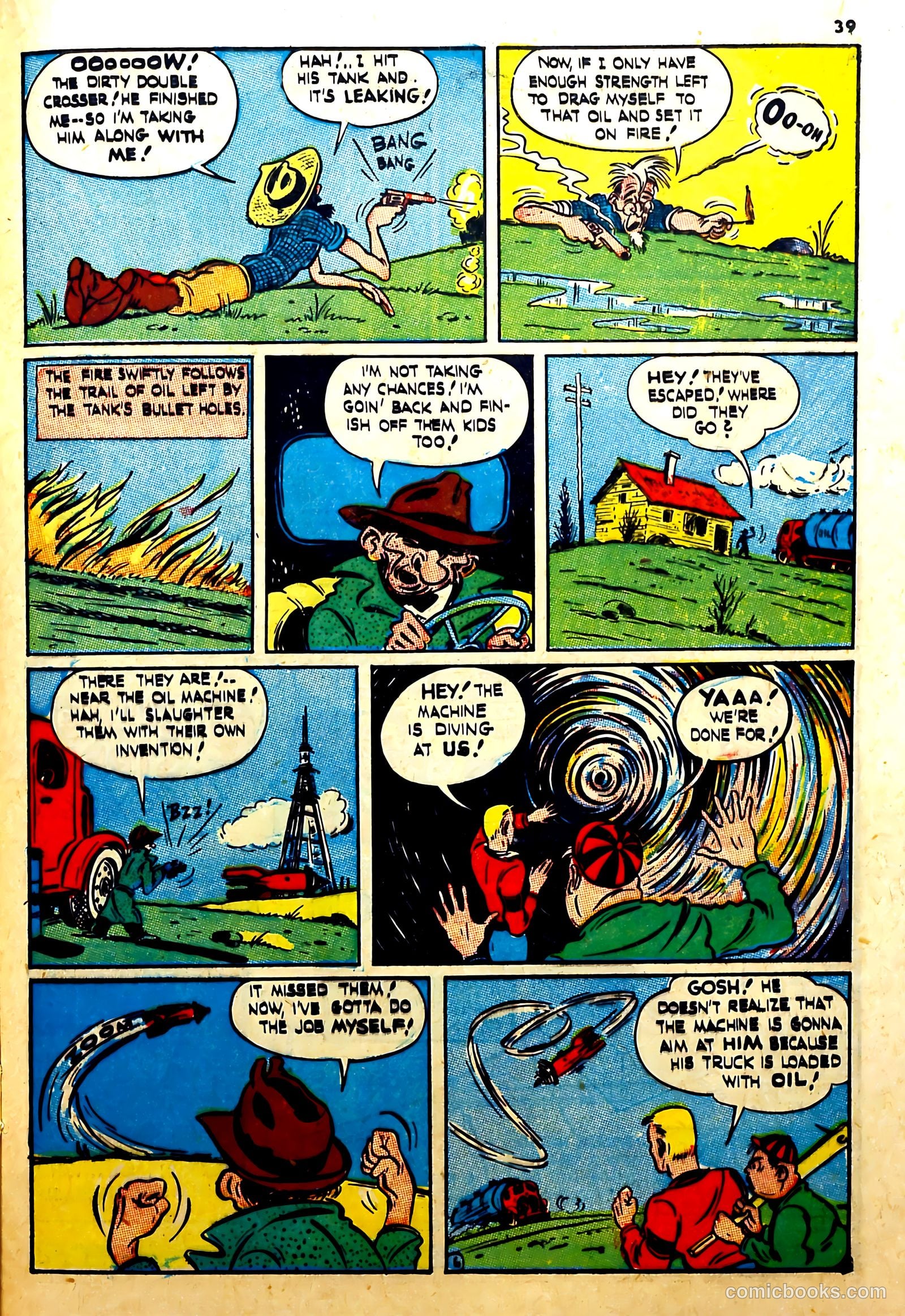 Silver Streak Comics #16 (1941) — page 39 of 65