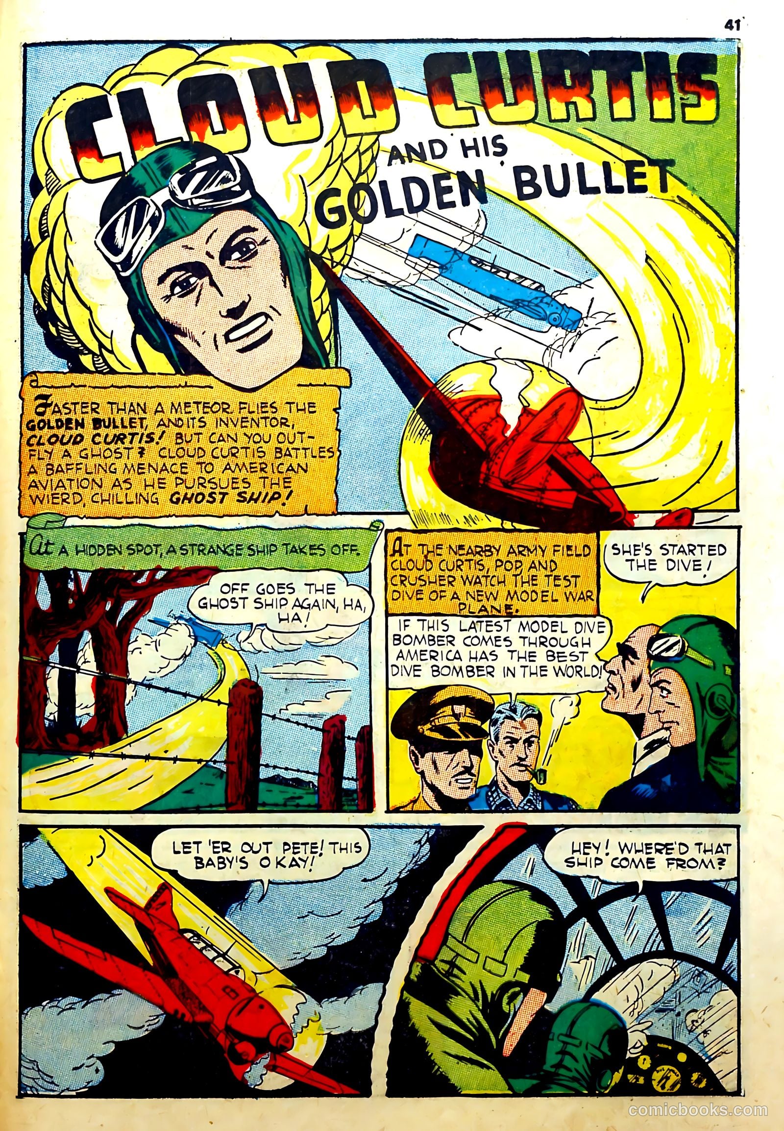 Silver Streak Comics #16 (1941) — page 41 of 65