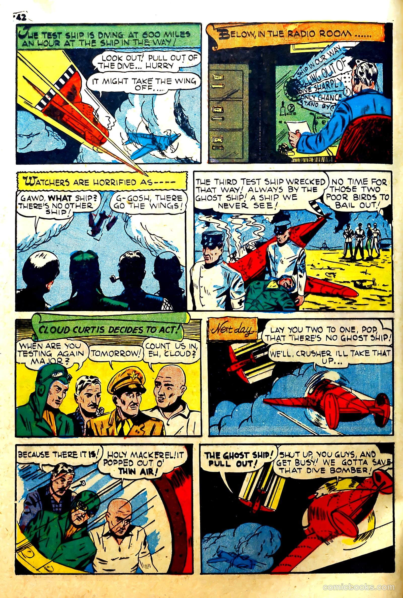 Silver Streak Comics #16 (1941) — page 42 of 65