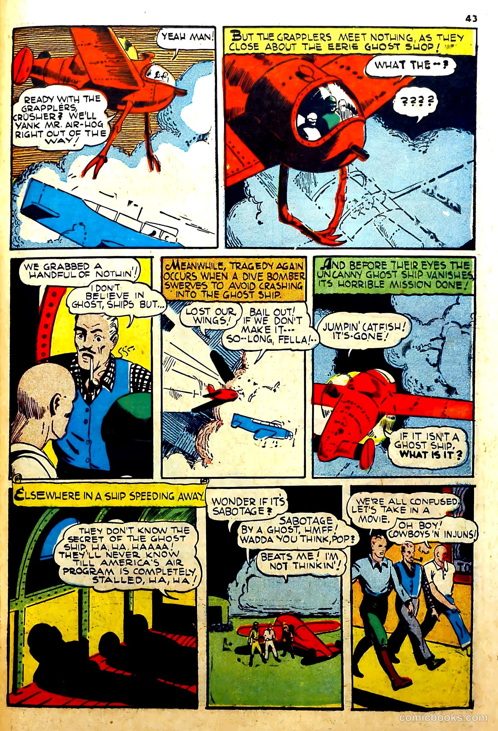 Silver Streak Comics #16 (1941) — page 43 of 65