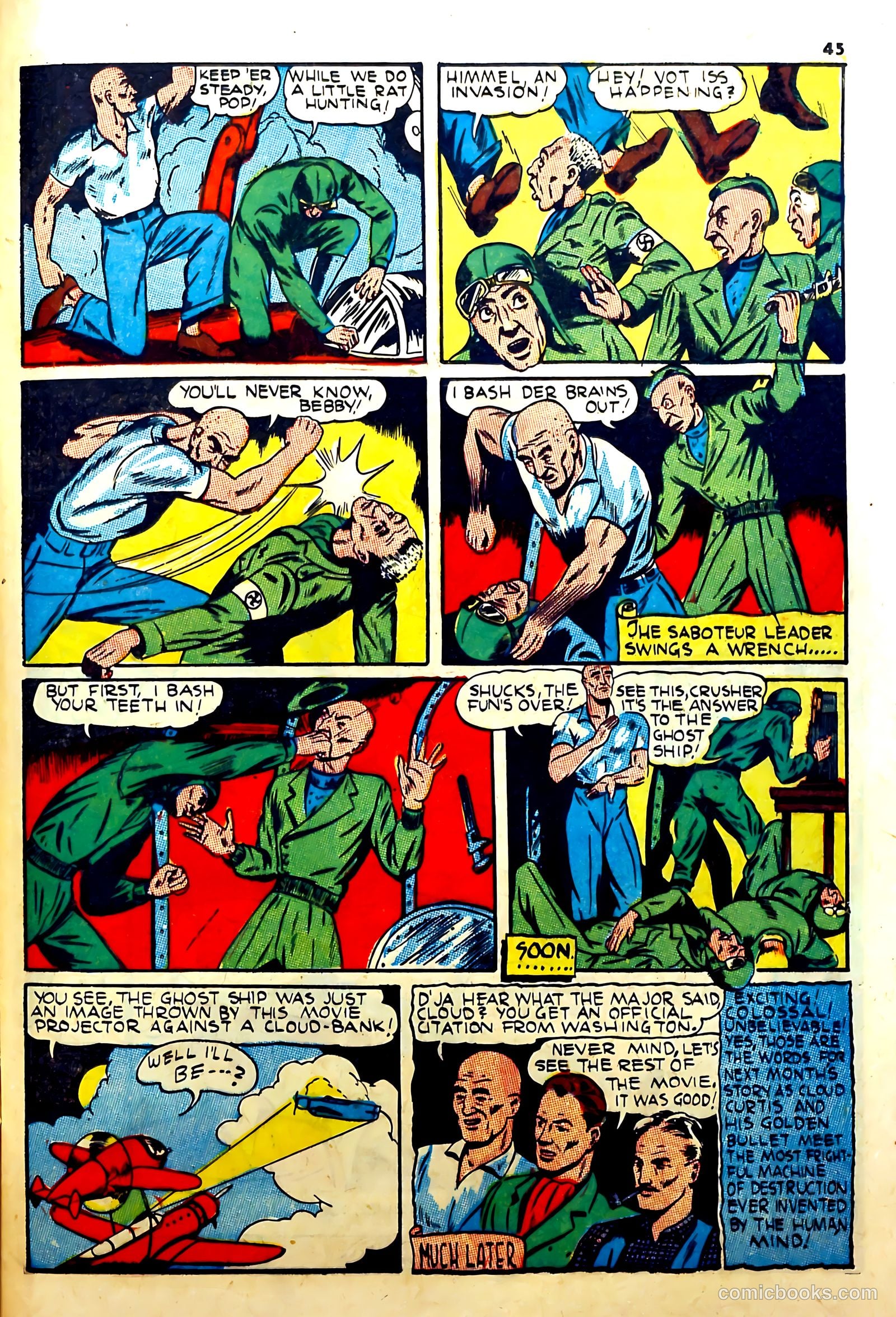 Silver Streak Comics #16 (1941) — page 45 of 65