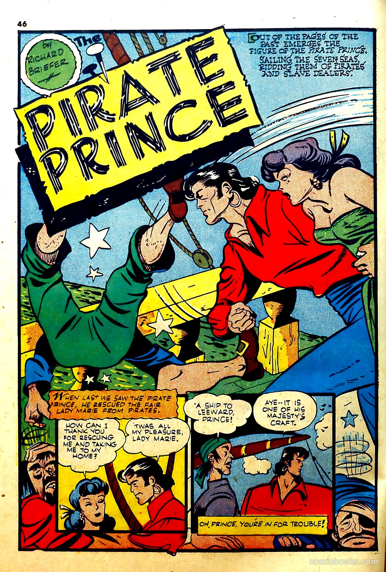Silver Streak Comics #16 (1941) — page 46 of 65