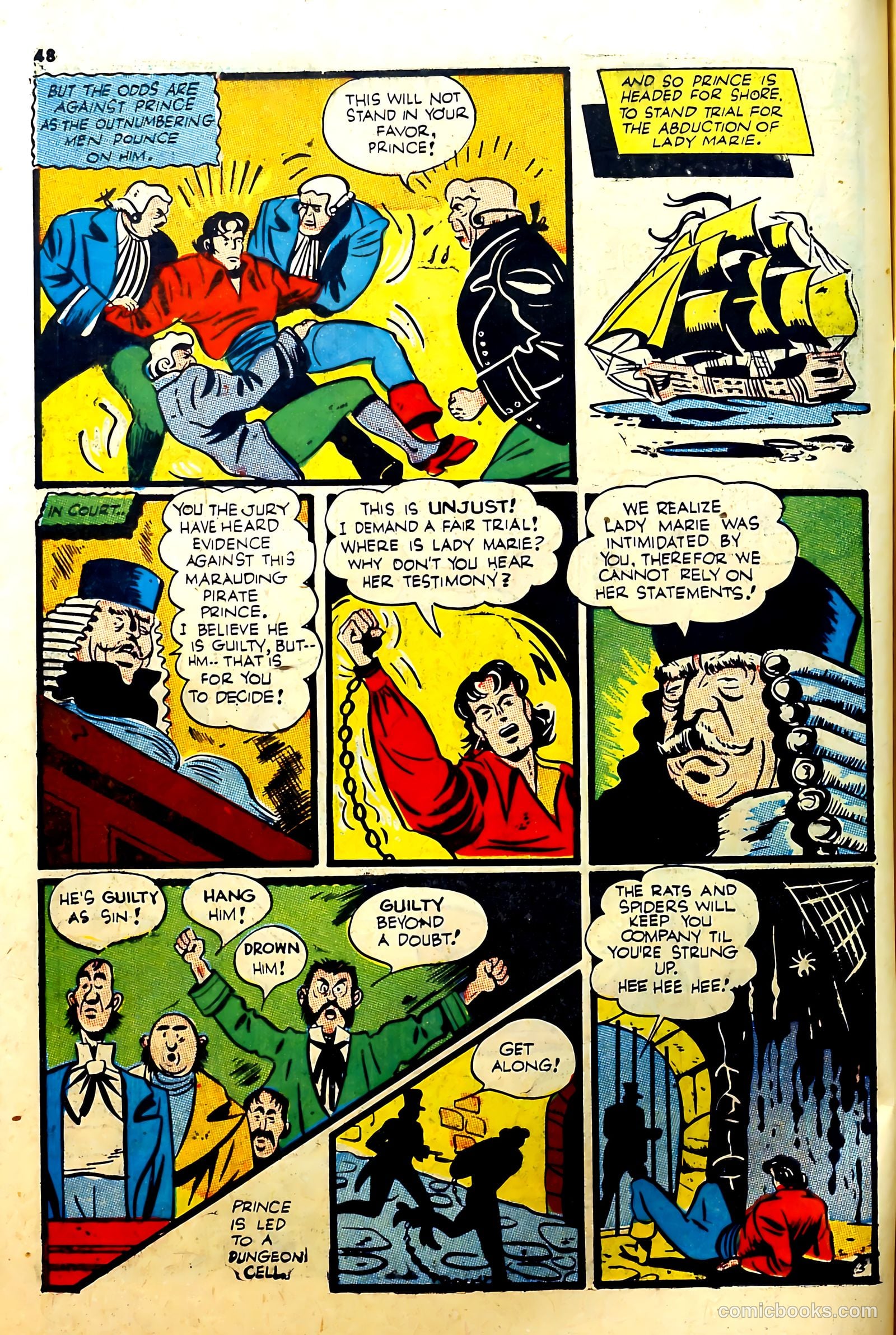 Silver Streak Comics #16 (1941) — page 48 of 65