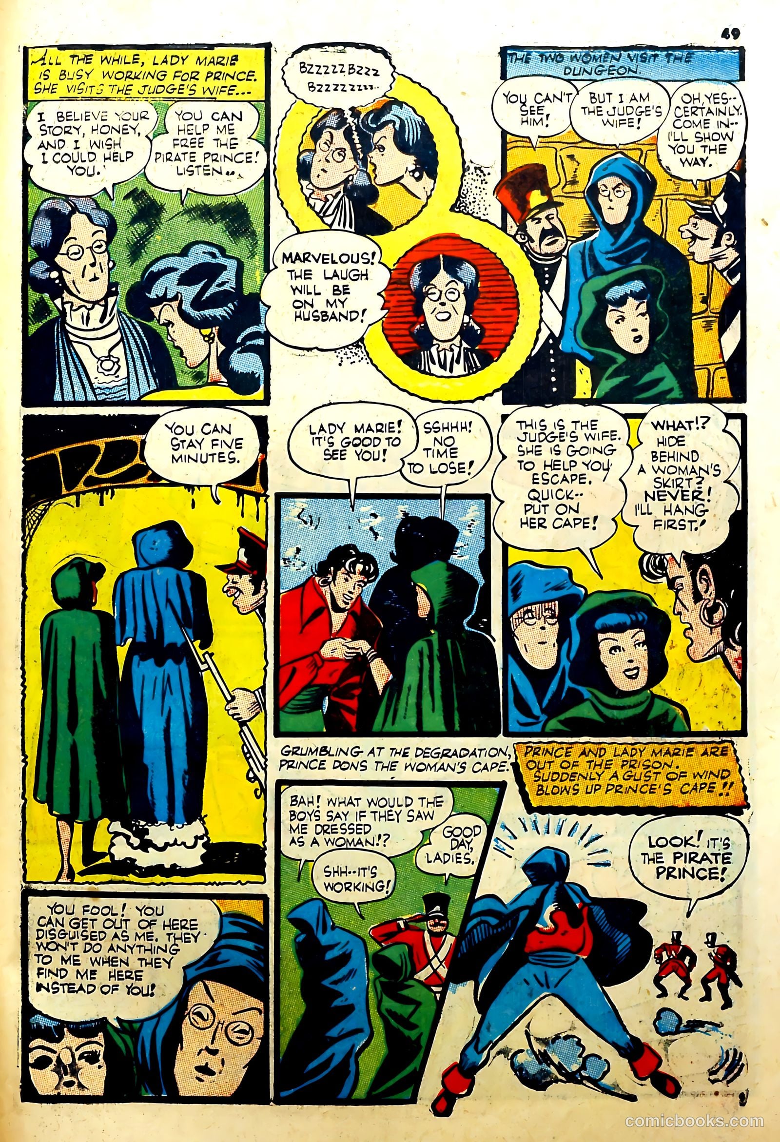 Silver Streak Comics #16 (1941) — page 49 of 65