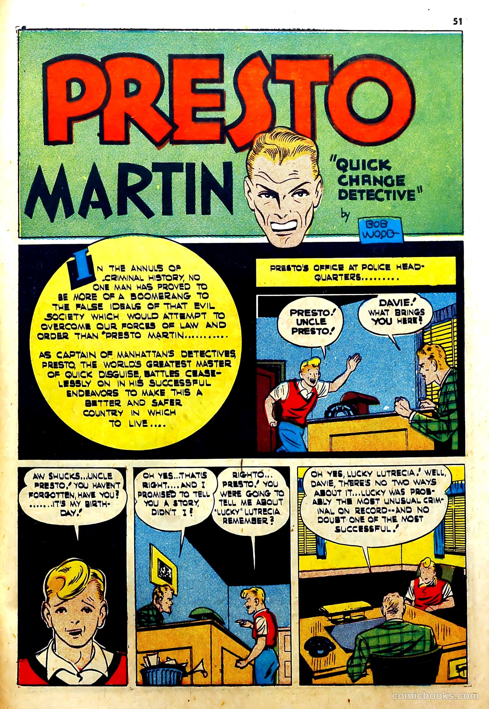 Silver Streak Comics #16 (1941) — page 51 of 65