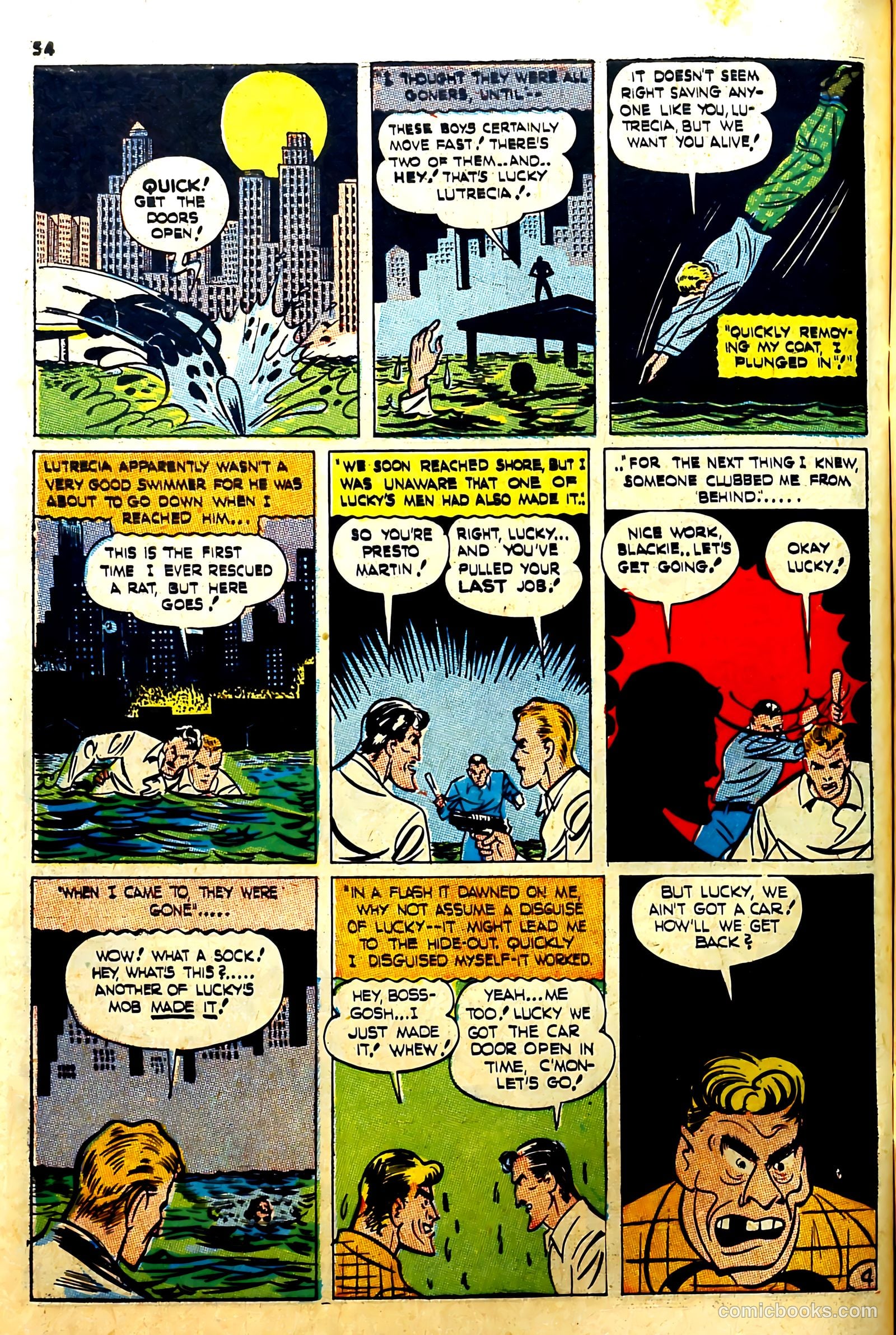 Silver Streak Comics #16 (1941) — page 54 of 65