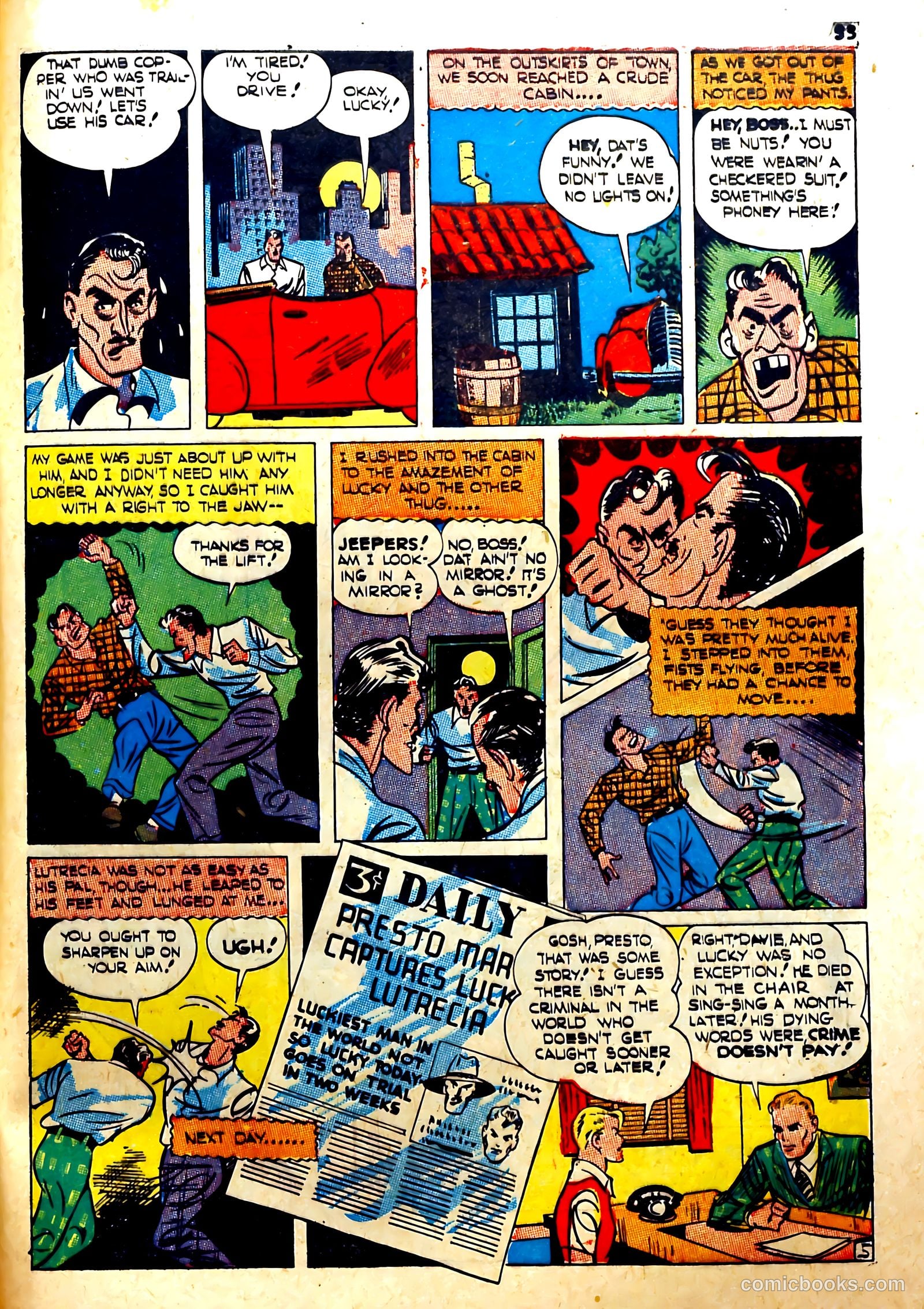 Silver Streak Comics #16 (1941) — page 55 of 65