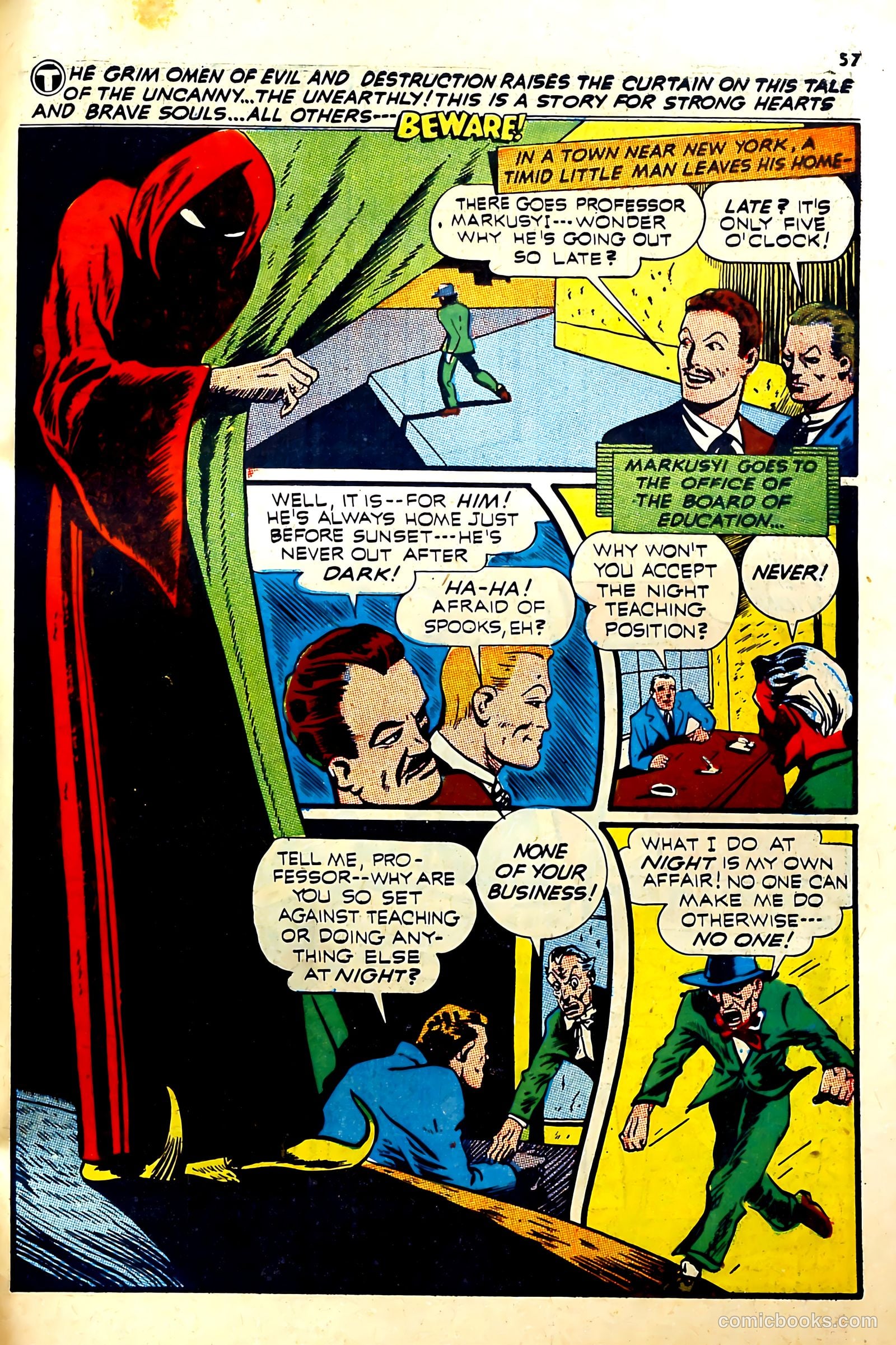 Silver Streak Comics #16 (1941) — page 57 of 65