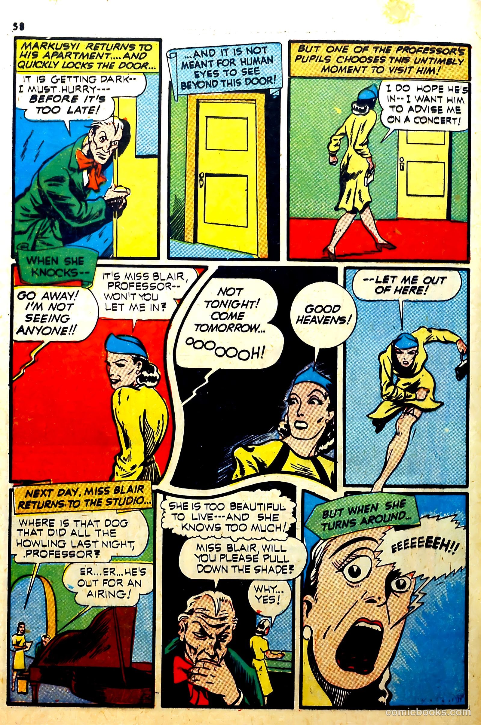 Silver Streak Comics #16 (1941) — page 58 of 65