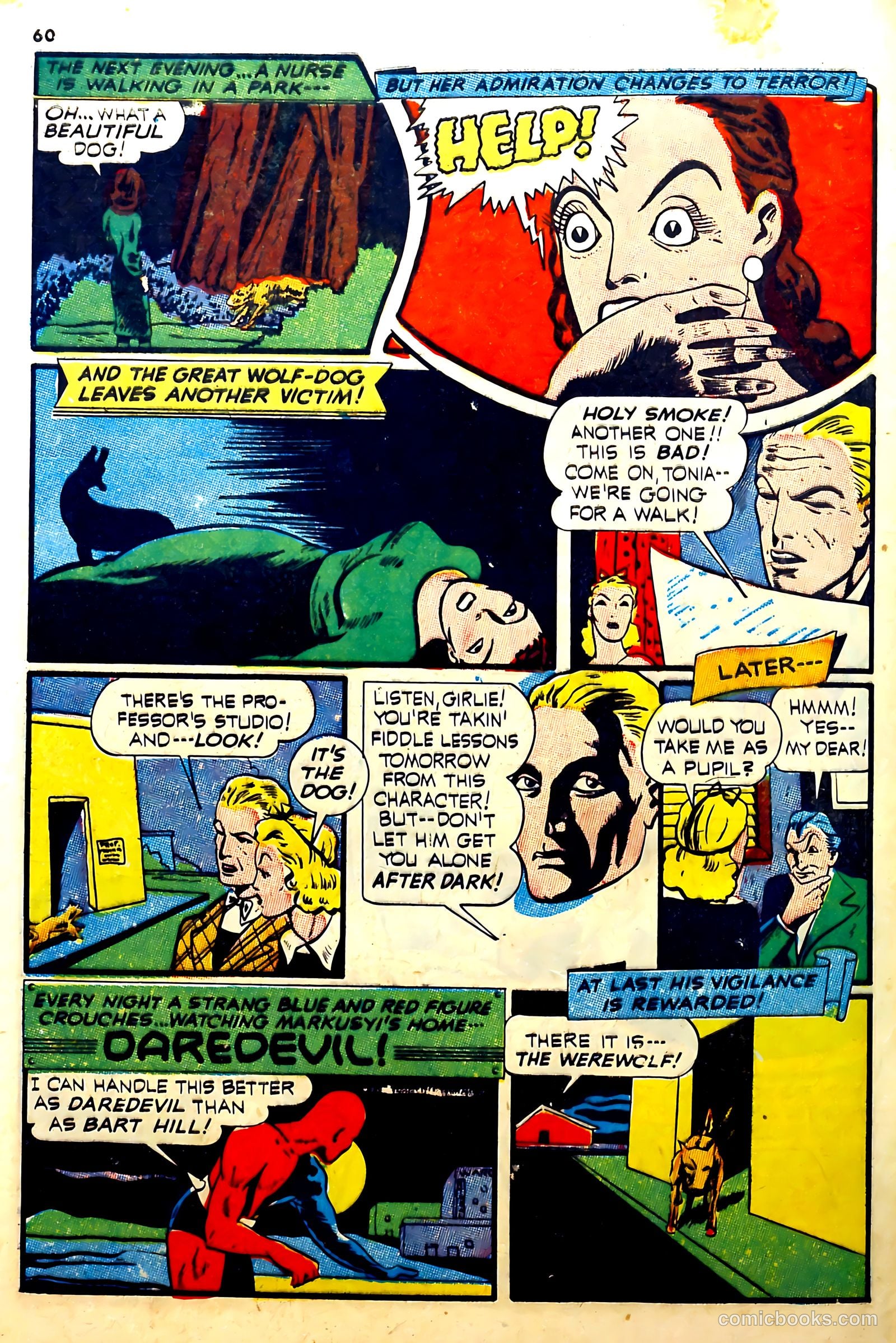Silver Streak Comics #16 (1941) — page 60 of 65