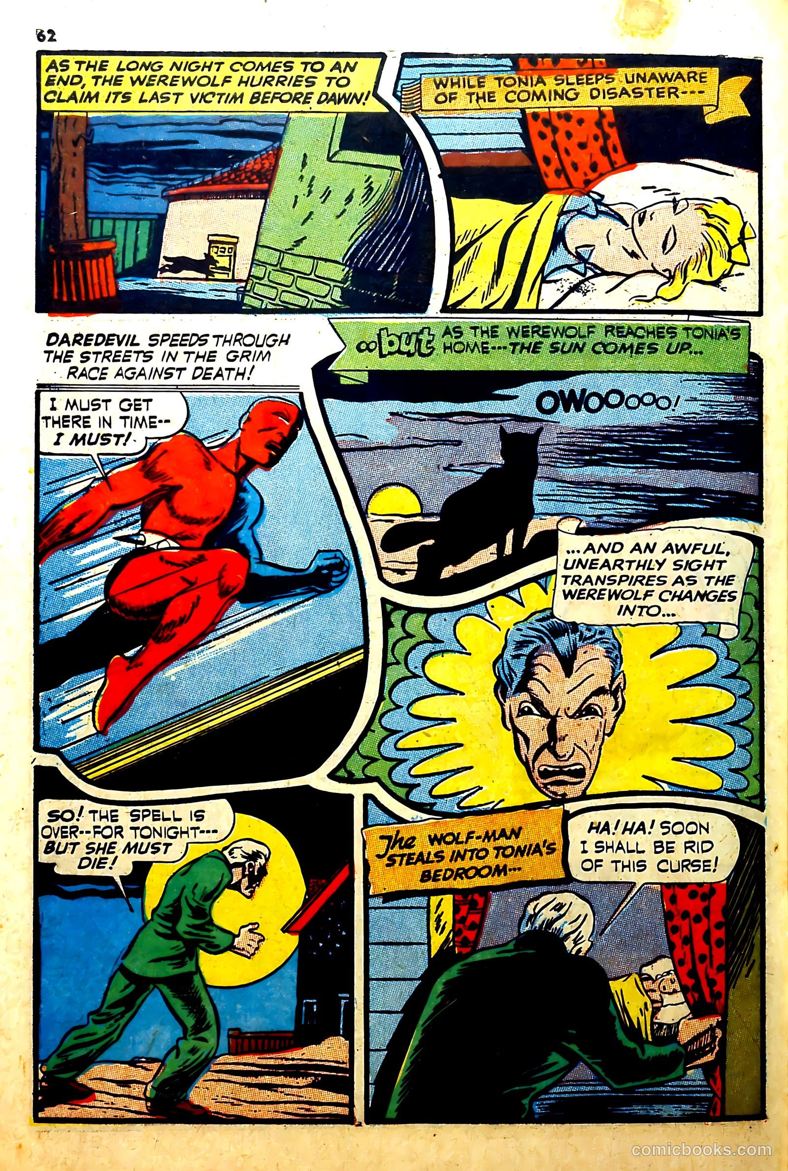 Silver Streak Comics #16 (1941) — page 62 of 65