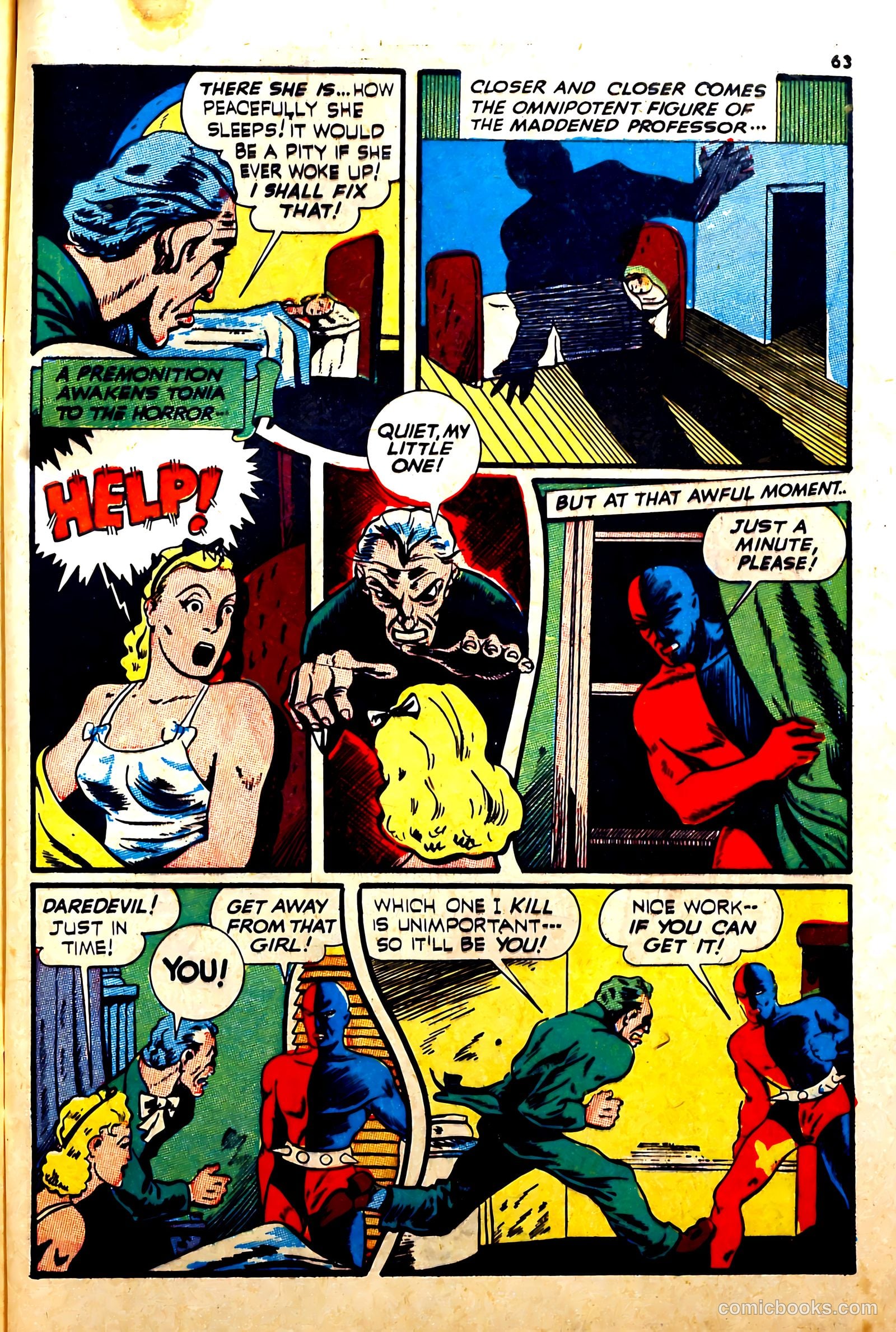Silver Streak Comics #16 (1941) — page 63 of 65