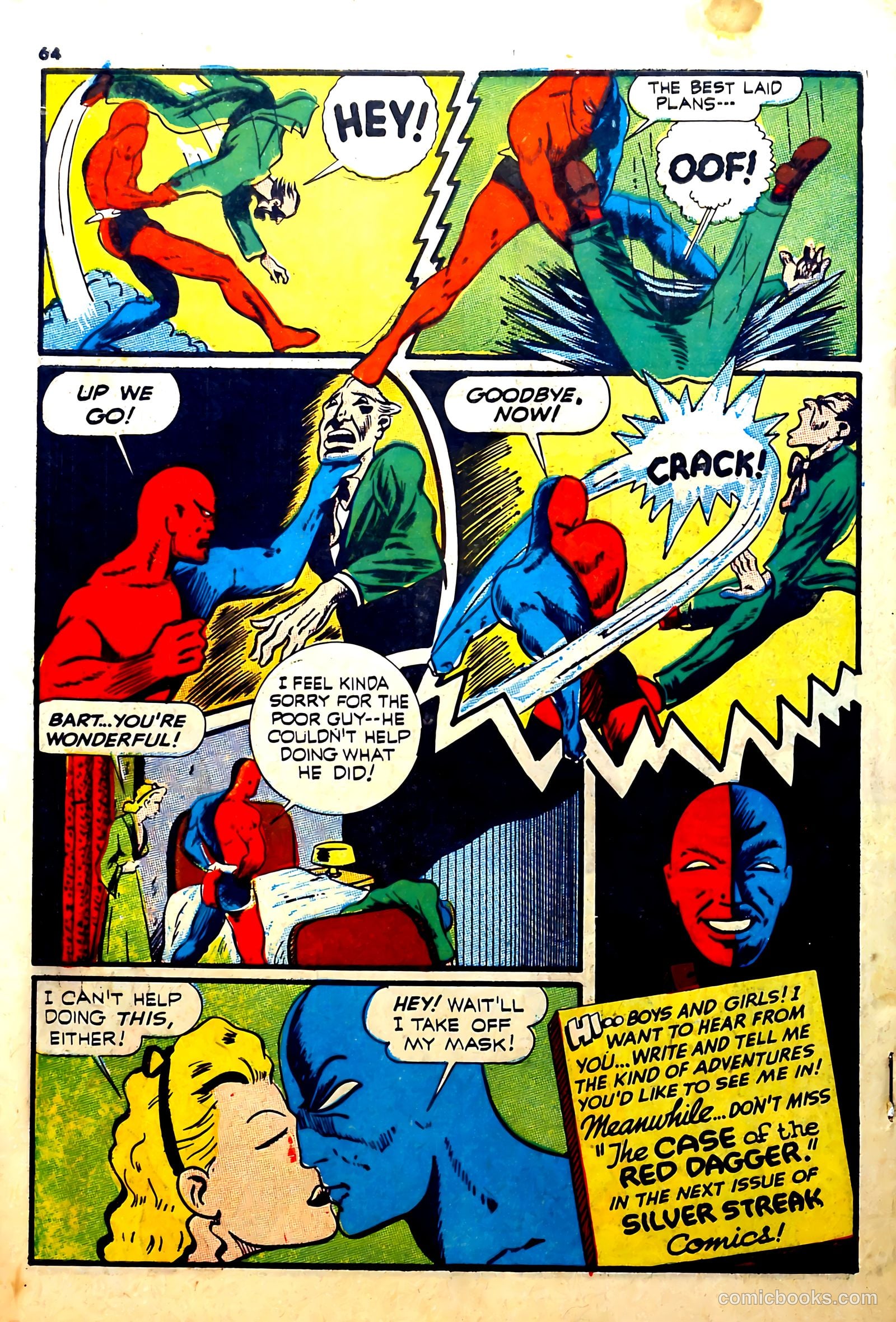 Silver Streak Comics #16 (1941) — page 64 of 65