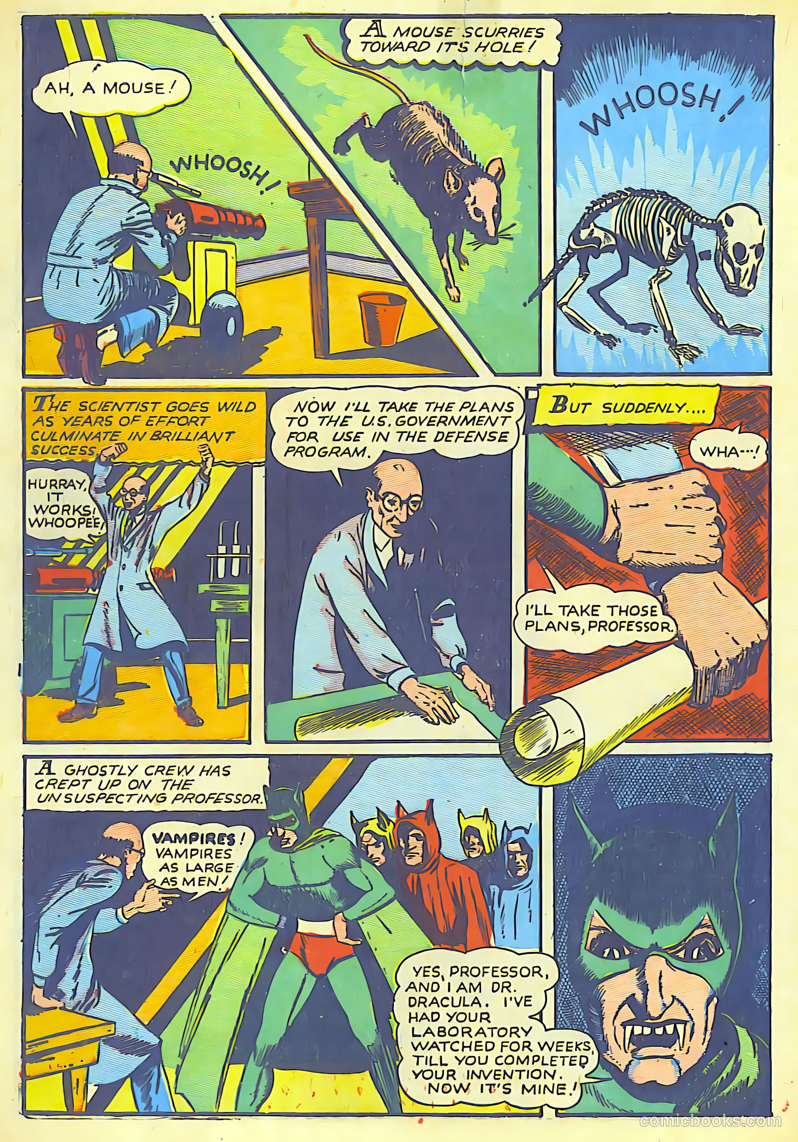 Silver Streak Comics #17 (1941) — page 3 of 38