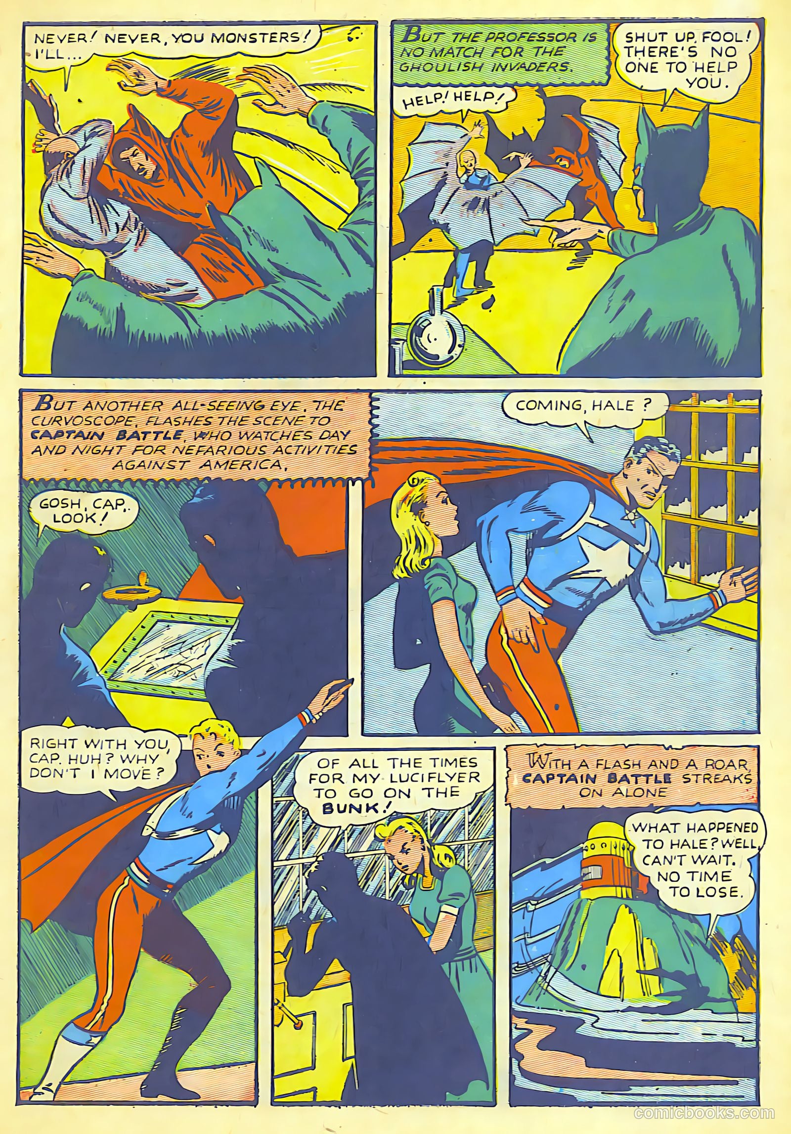 Silver Streak Comics #17 (1941) — page 4 of 38