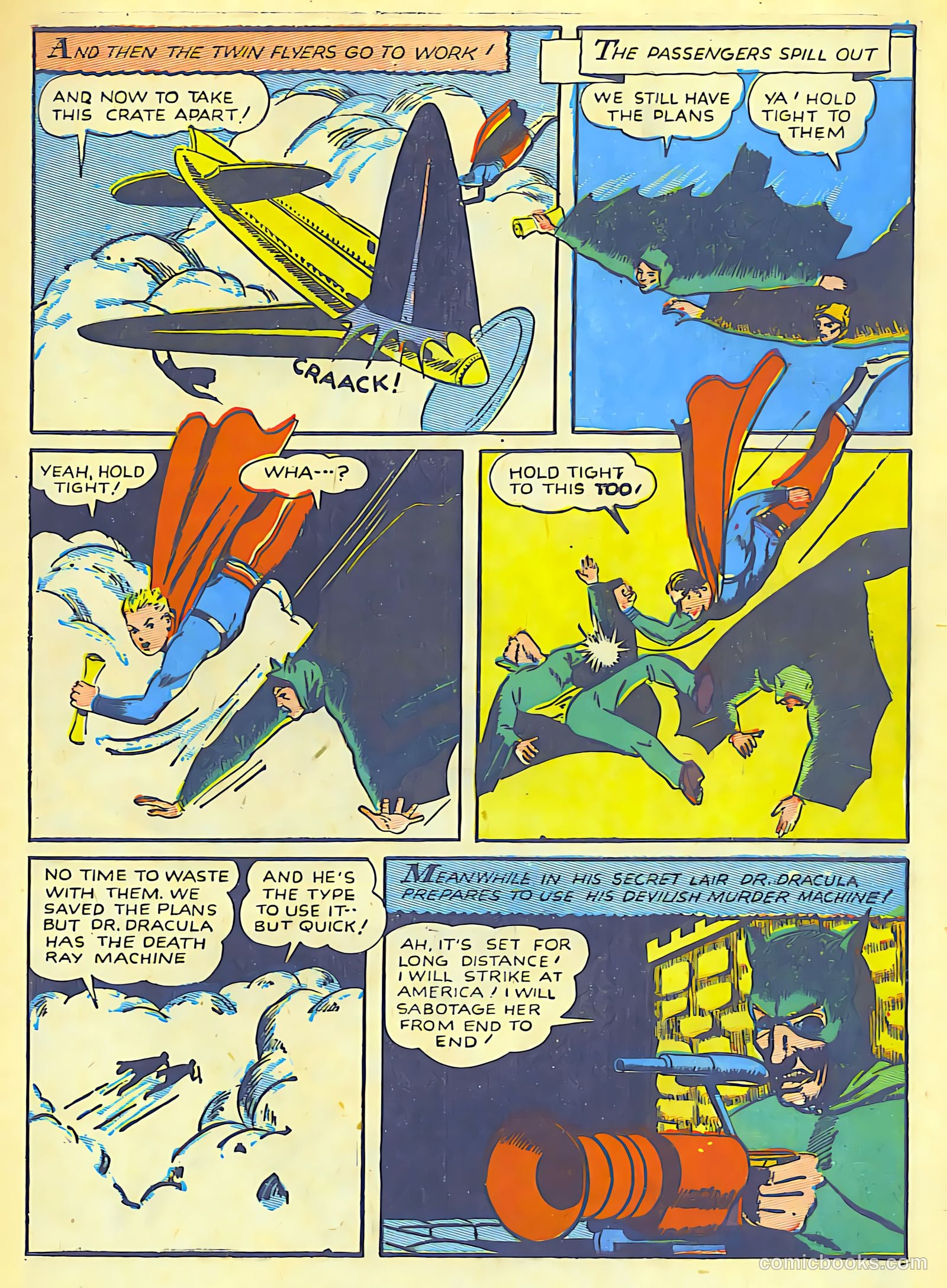 Silver Streak Comics #17 (1941) — page 8 of 38
