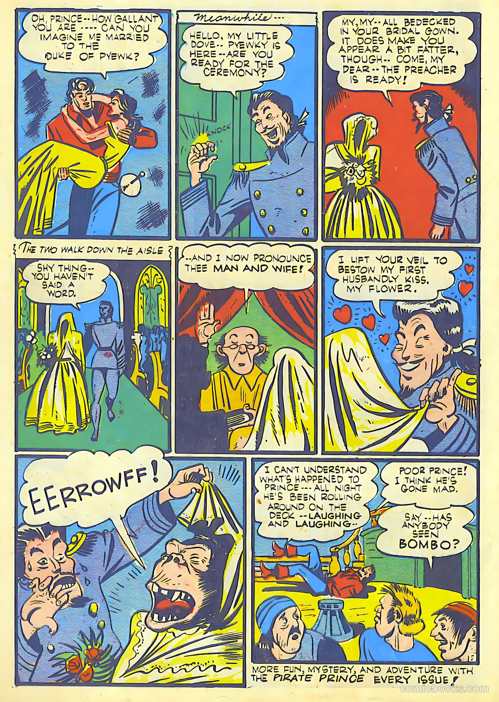 Silver Streak Comics #17 (1941) — page 19 of 38