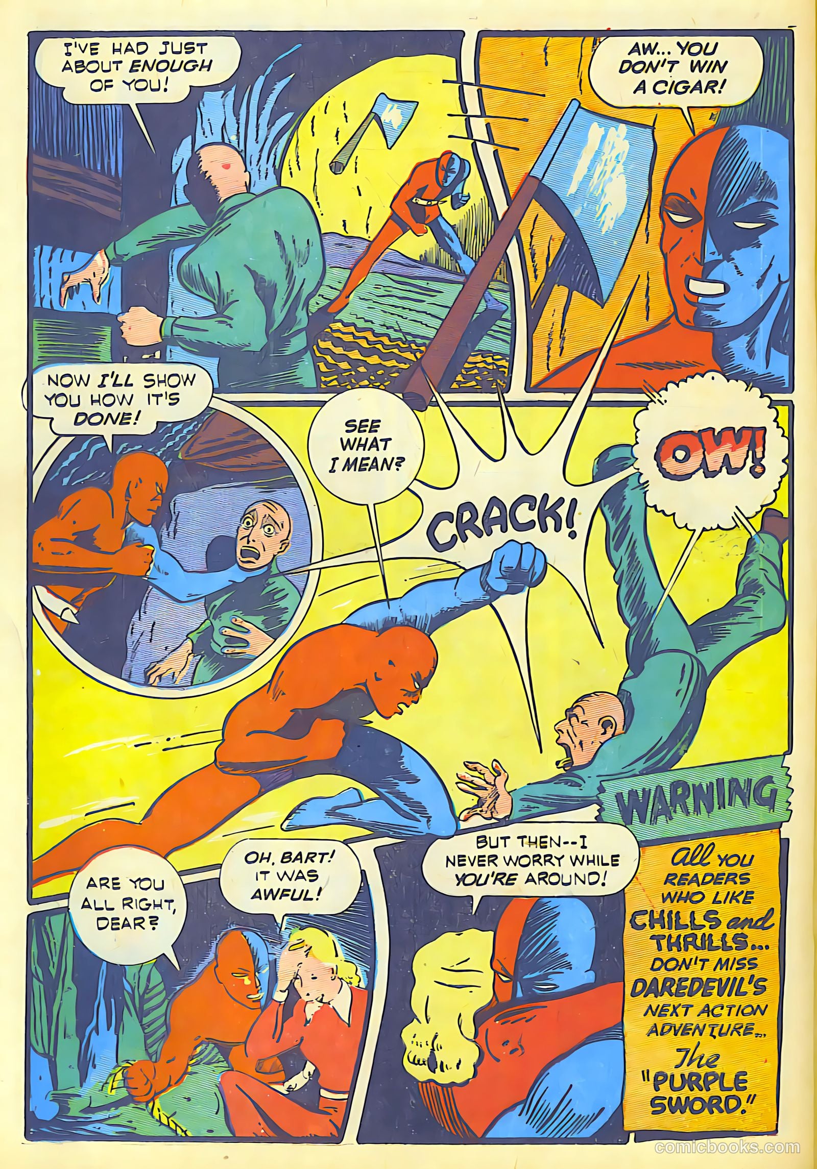 Silver Streak Comics #17 (1941) — page 30 of 38