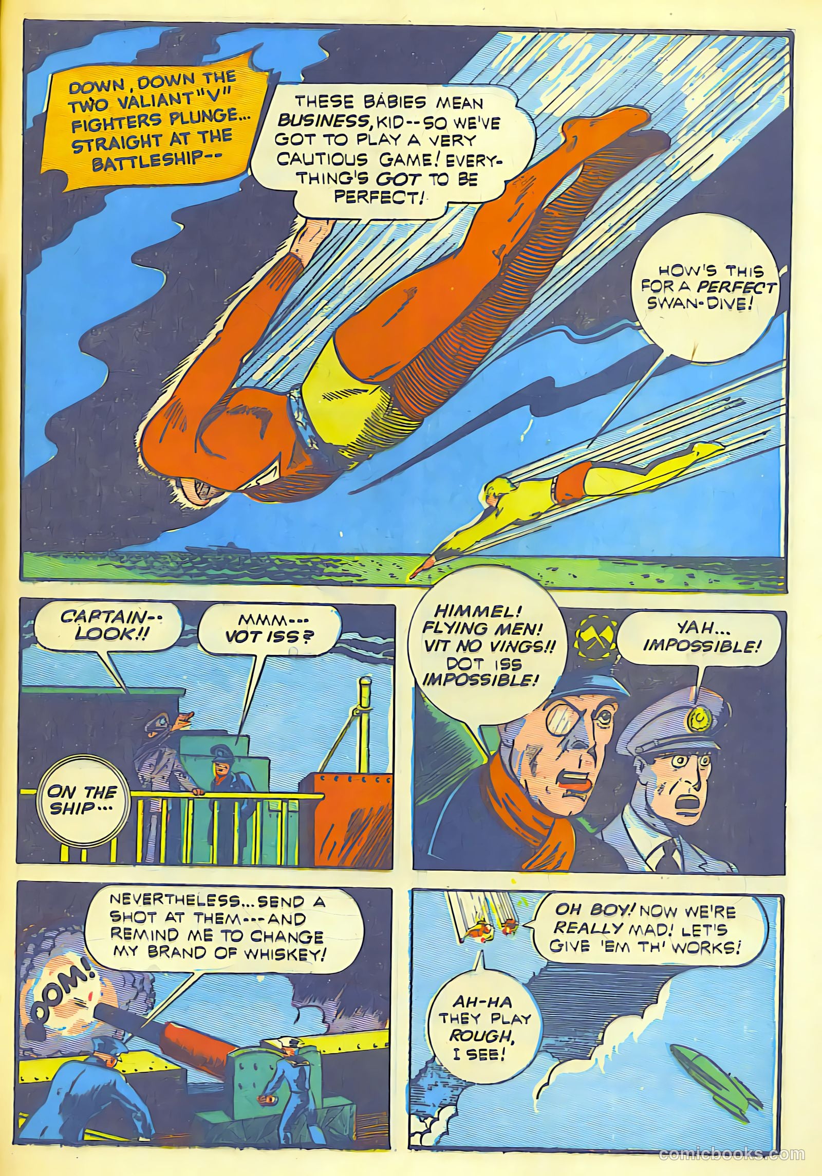Silver Streak Comics #17 (1941) — page 35 of 38
