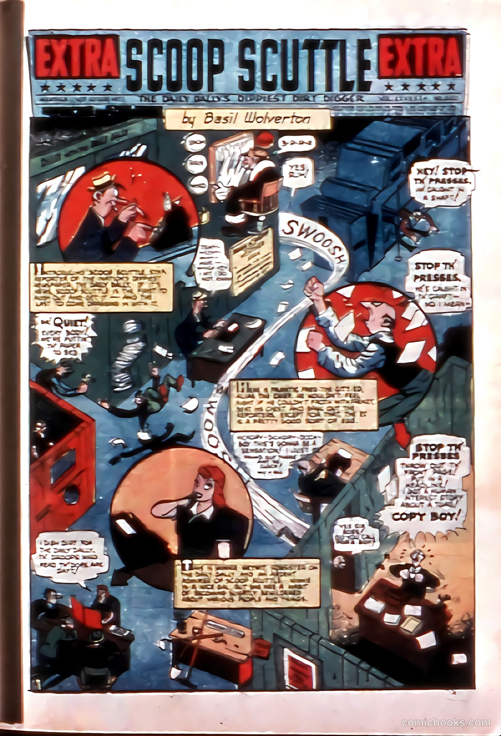 Silver Streak Comics #20 (1942) — page 54 of 67