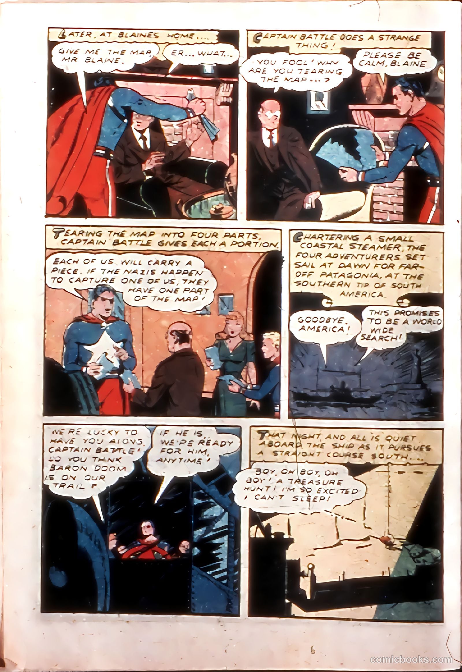 Silver Streak Comics #20 (1942) — page 59 of 67