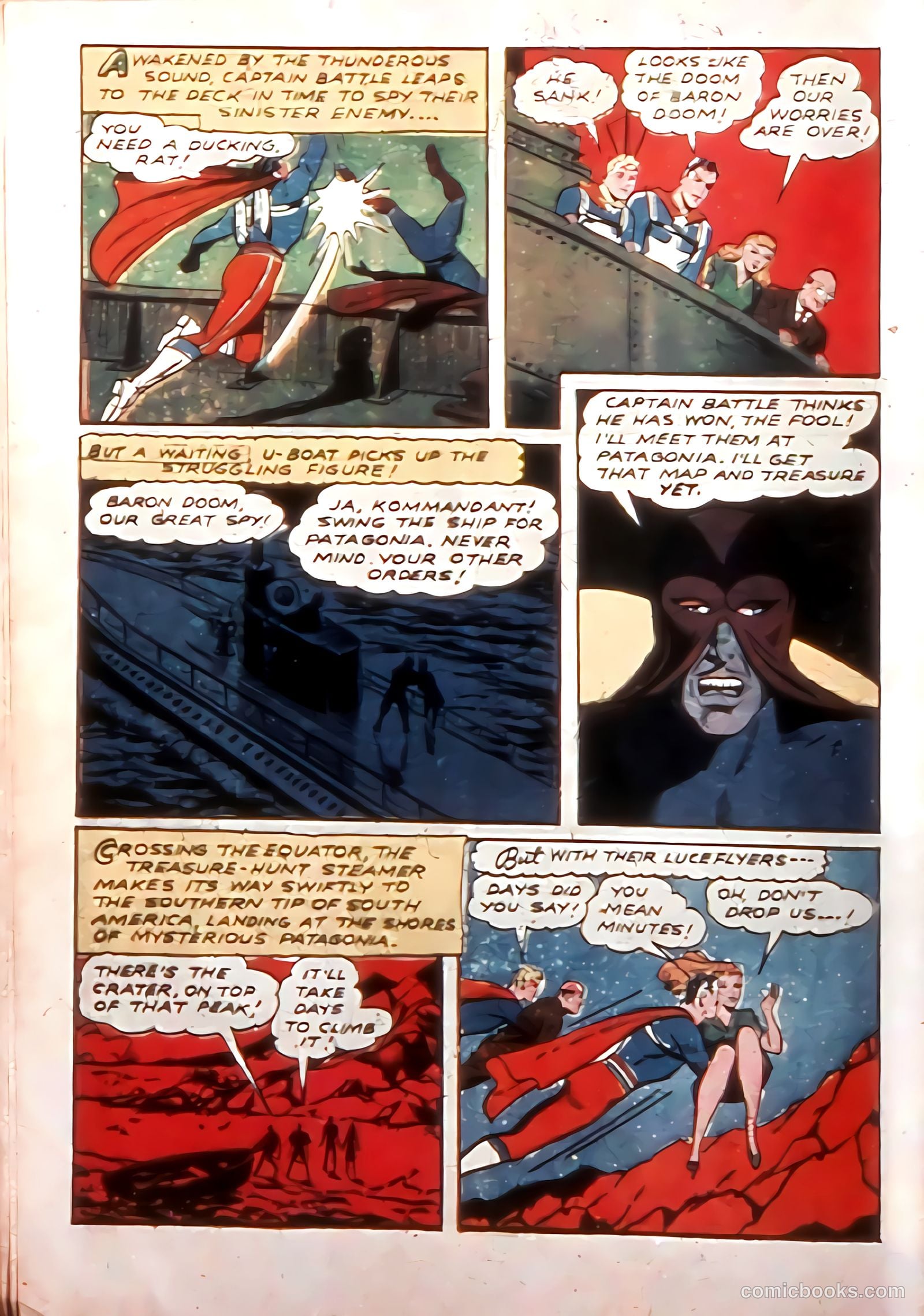 Silver Streak Comics #20 (1942) — page 61 of 67