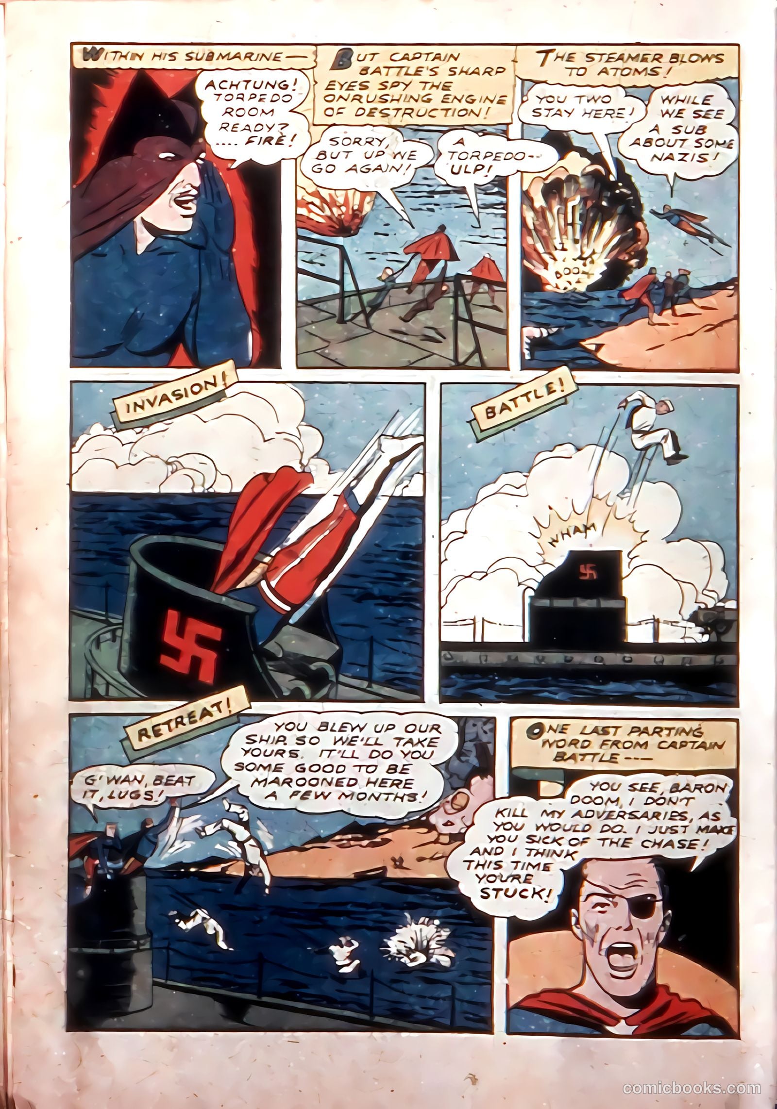 Silver Streak Comics #20 (1942) — page 65 of 67