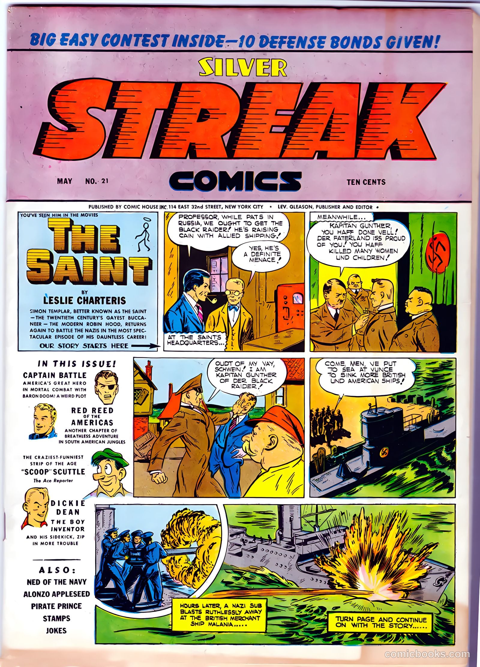 Silver Streak Comics #21