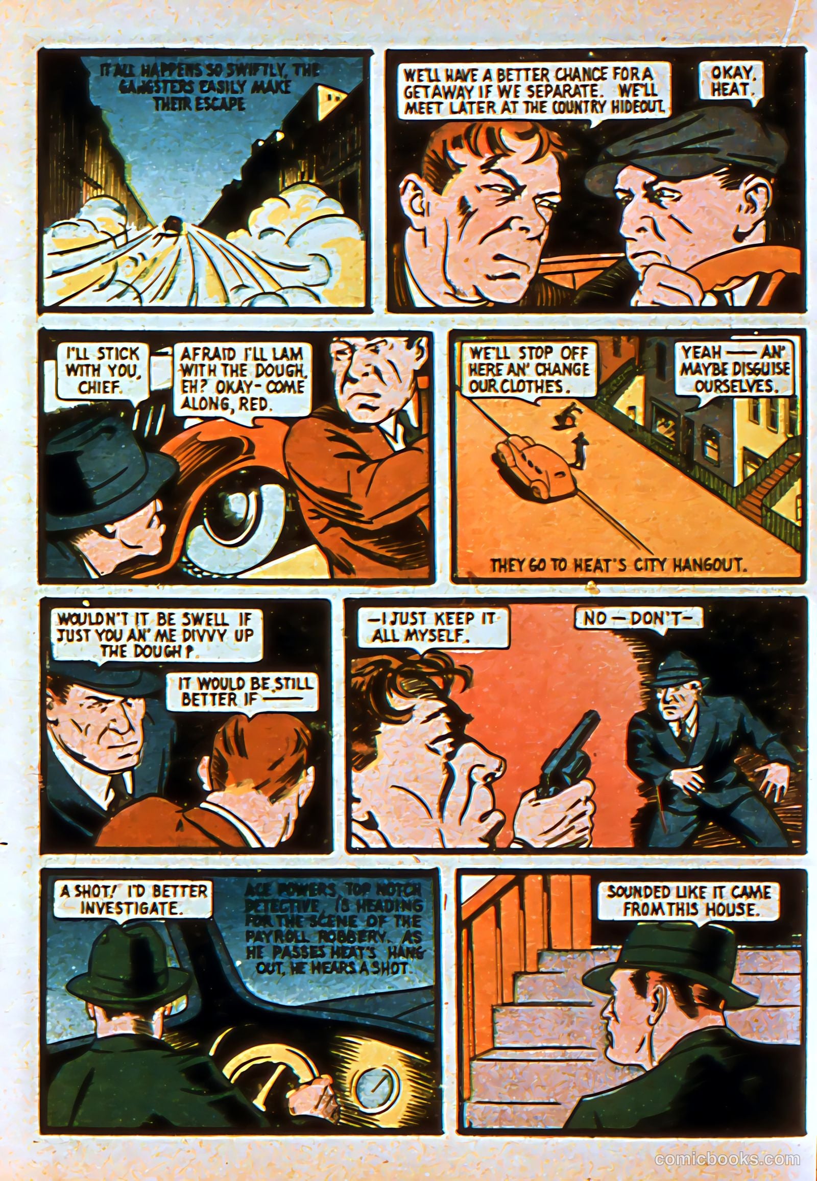Silver Streak Comics #3 (1940) — page 33 of 69