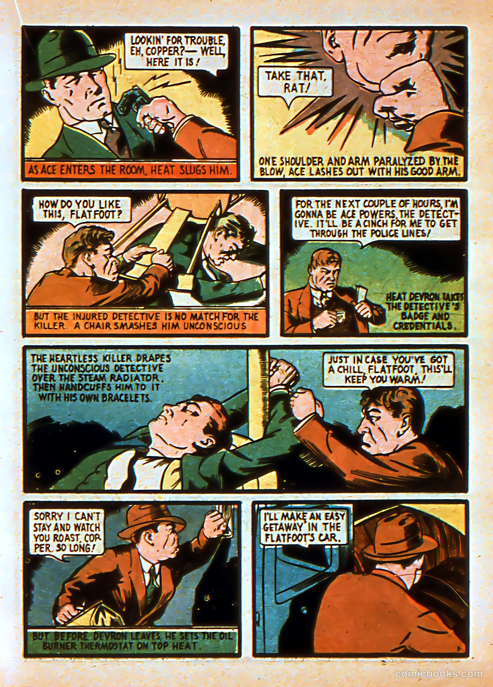 Silver Streak Comics #3 (1940) — page 34 of 69