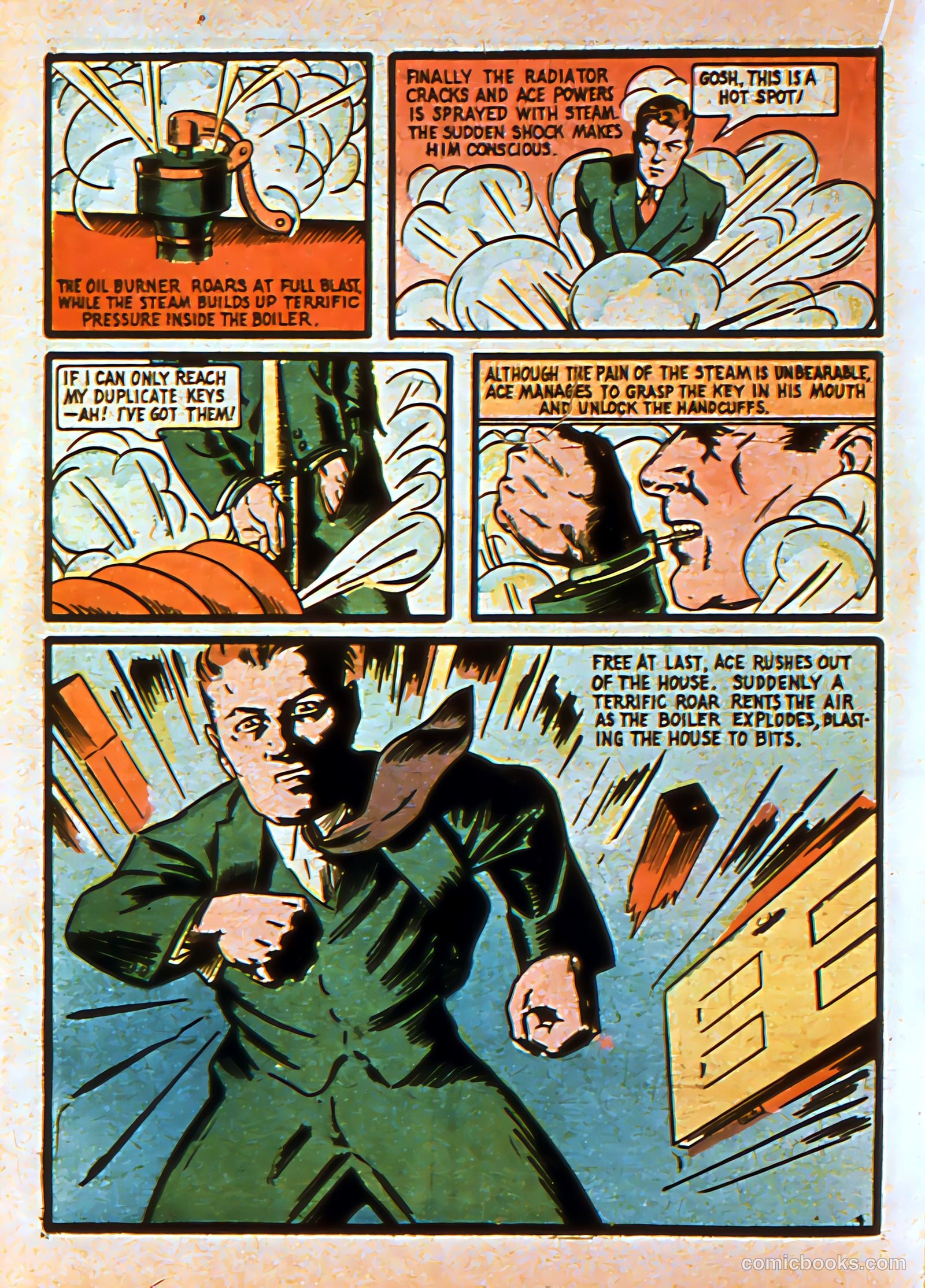 Silver Streak Comics #3 (1940) — page 35 of 69