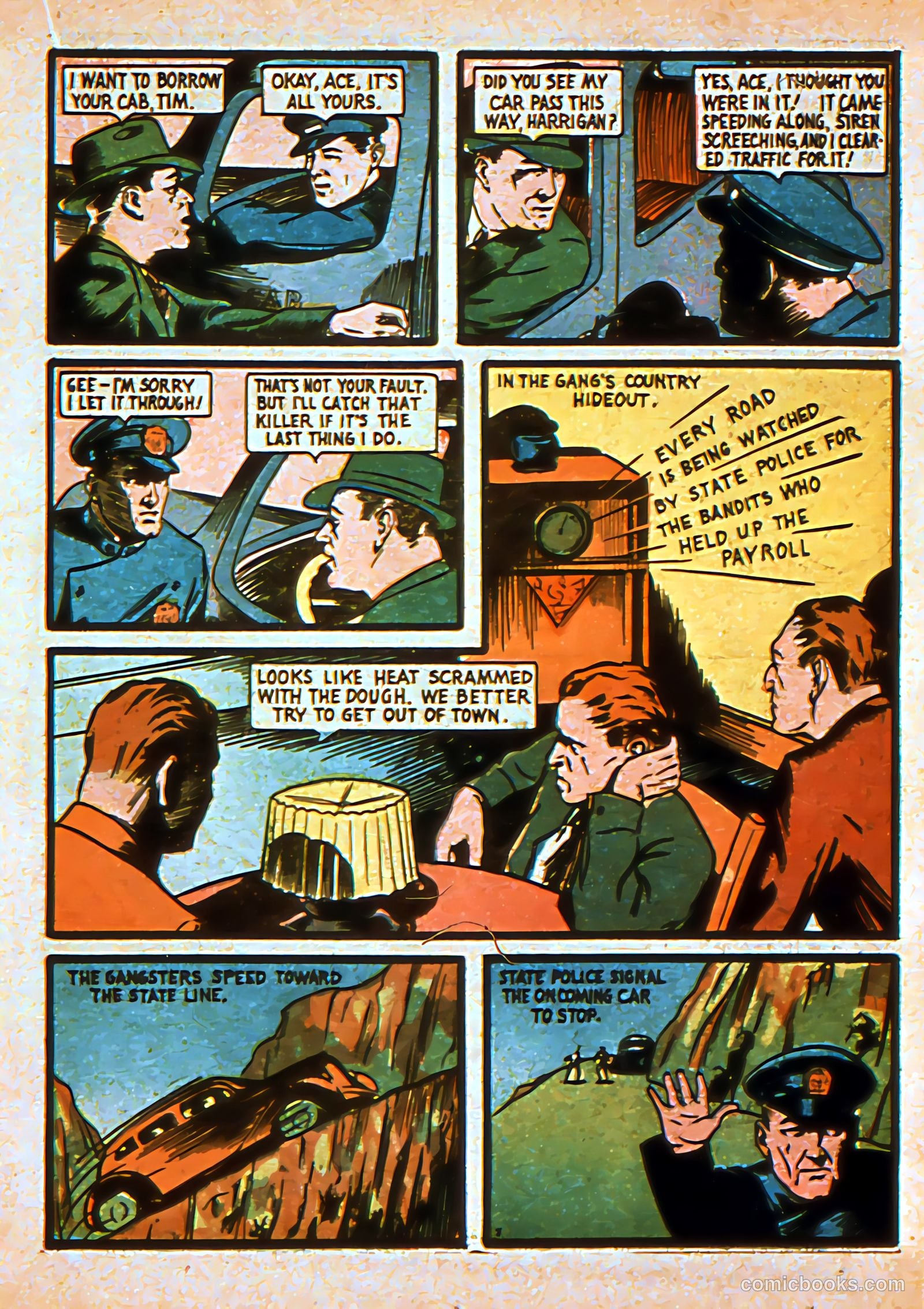 Silver Streak Comics #3 (1940) — page 36 of 69