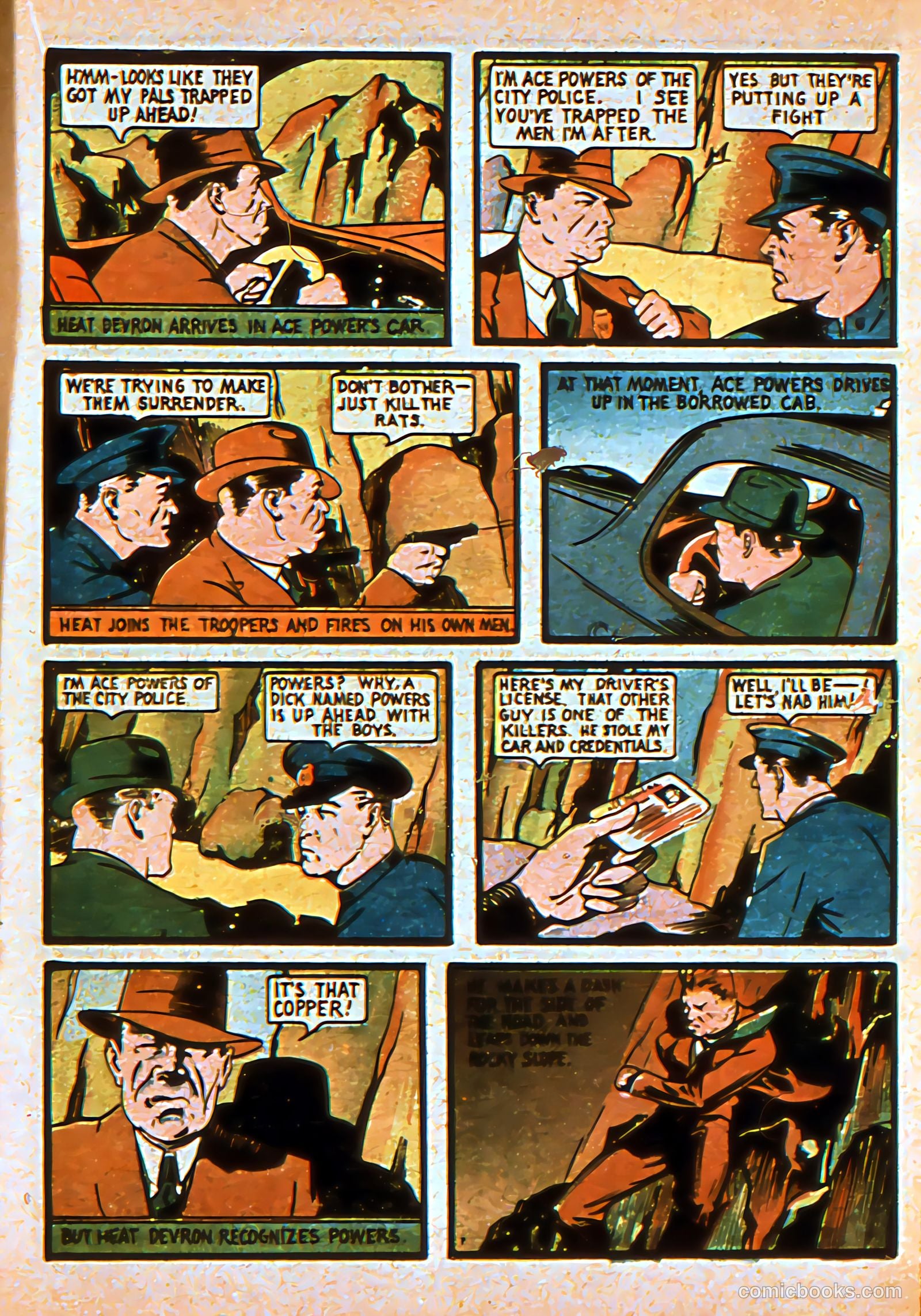 Silver Streak Comics #3 (1940) — page 38 of 69