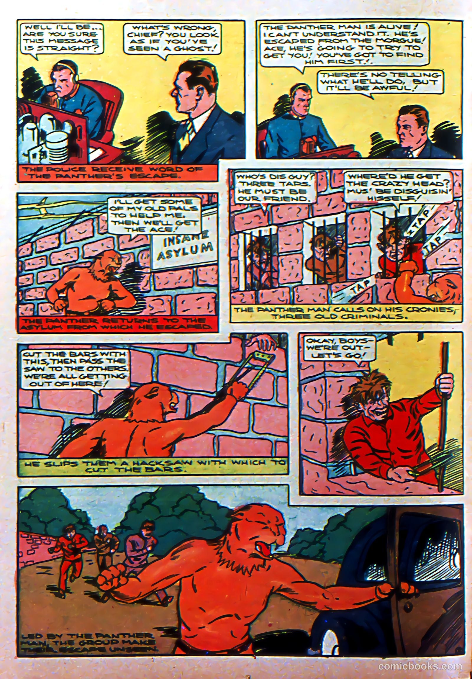 Silver Streak Comics #5 (1940) — page 25 of 69