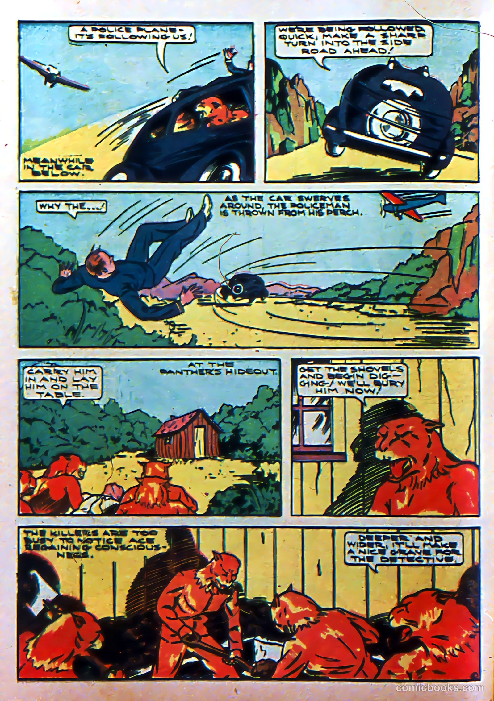 Silver Streak Comics #5 (1940) — page 29 of 69