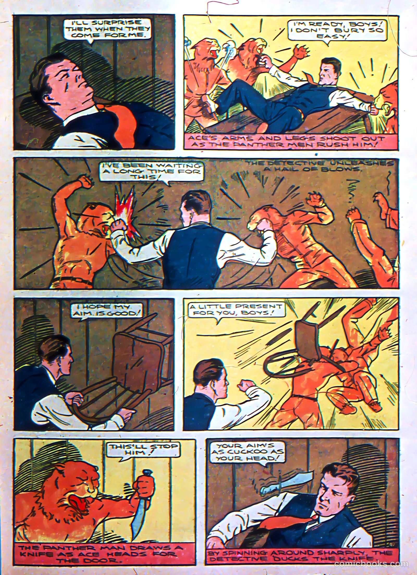 Silver Streak Comics #5 (1940) — page 30 of 69