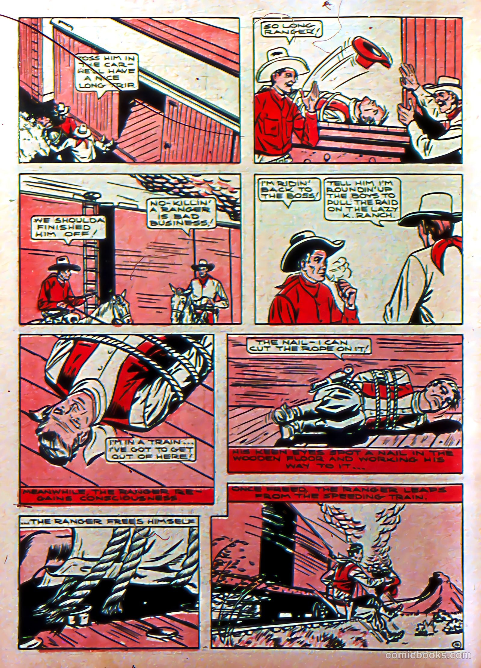 Silver Streak Comics #5 (1940) — page 51 of 69