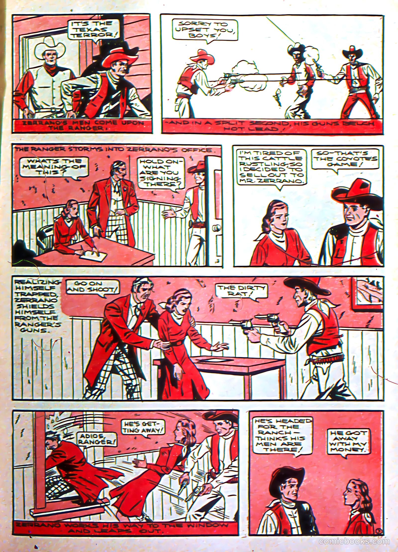 Silver Streak Comics #5 (1940) — page 54 of 69