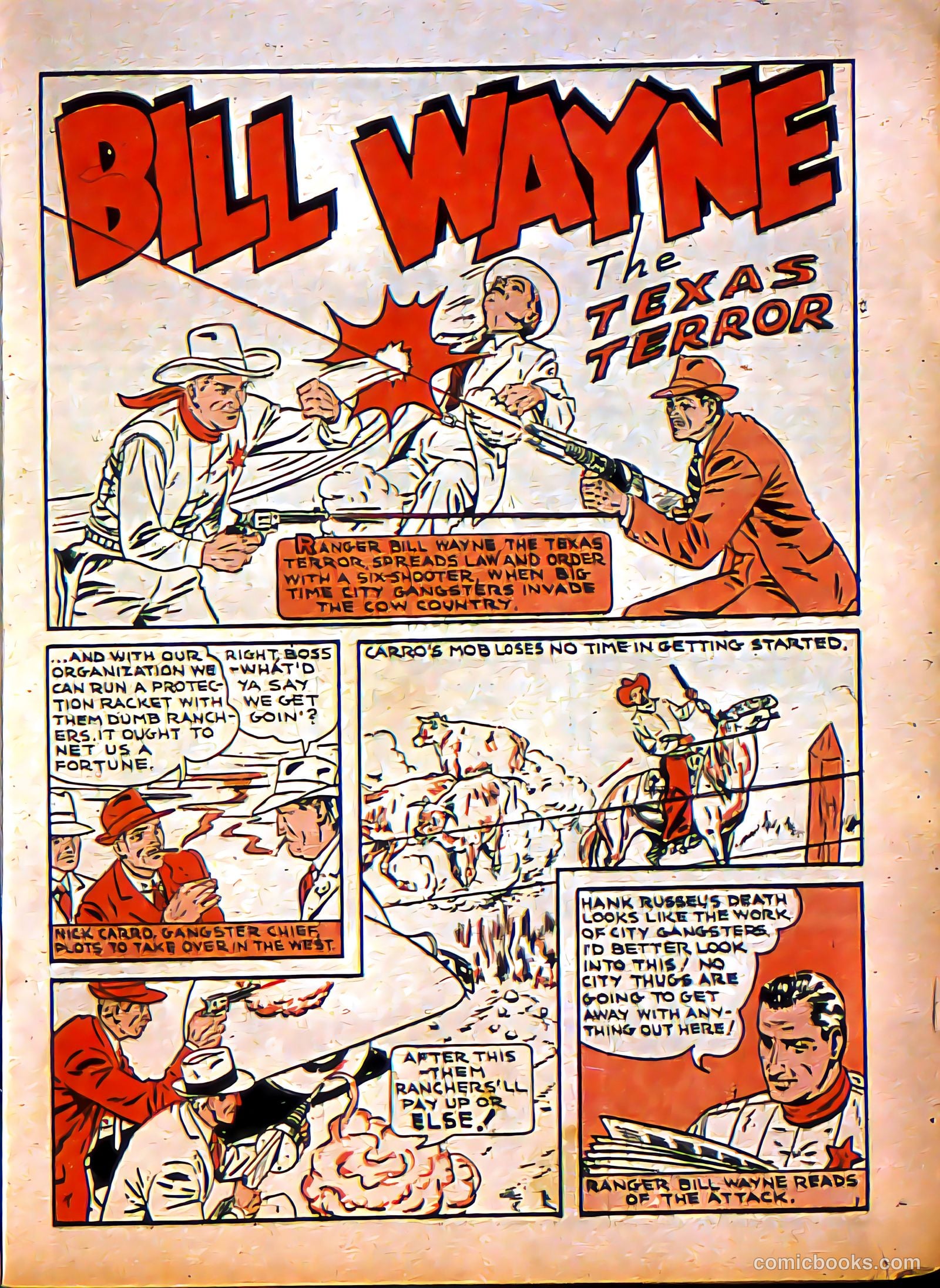Silver Streak Comics #6 (1940) — page 16 of 69